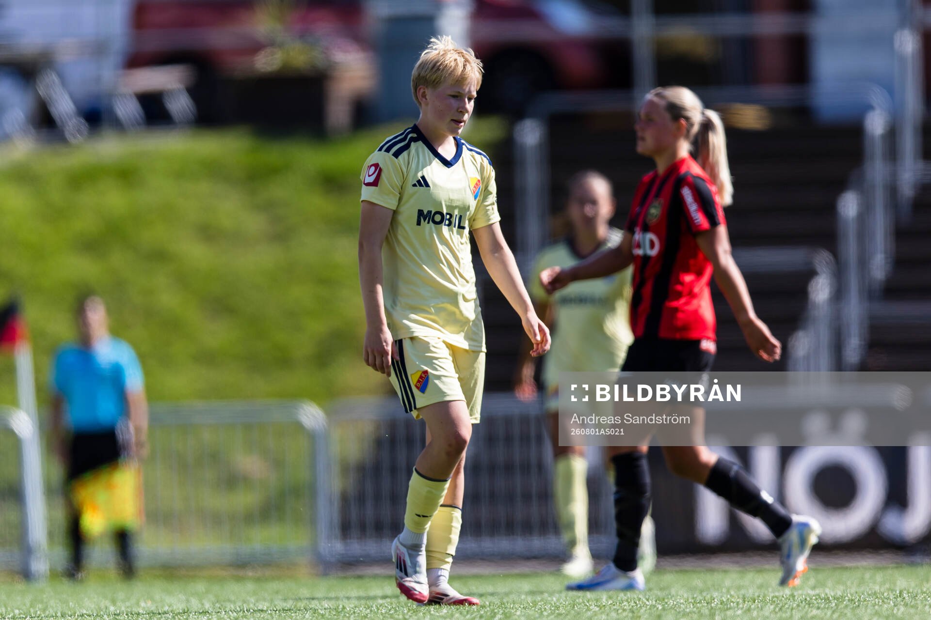 Djurgårdens Olivia Ulenius deppar