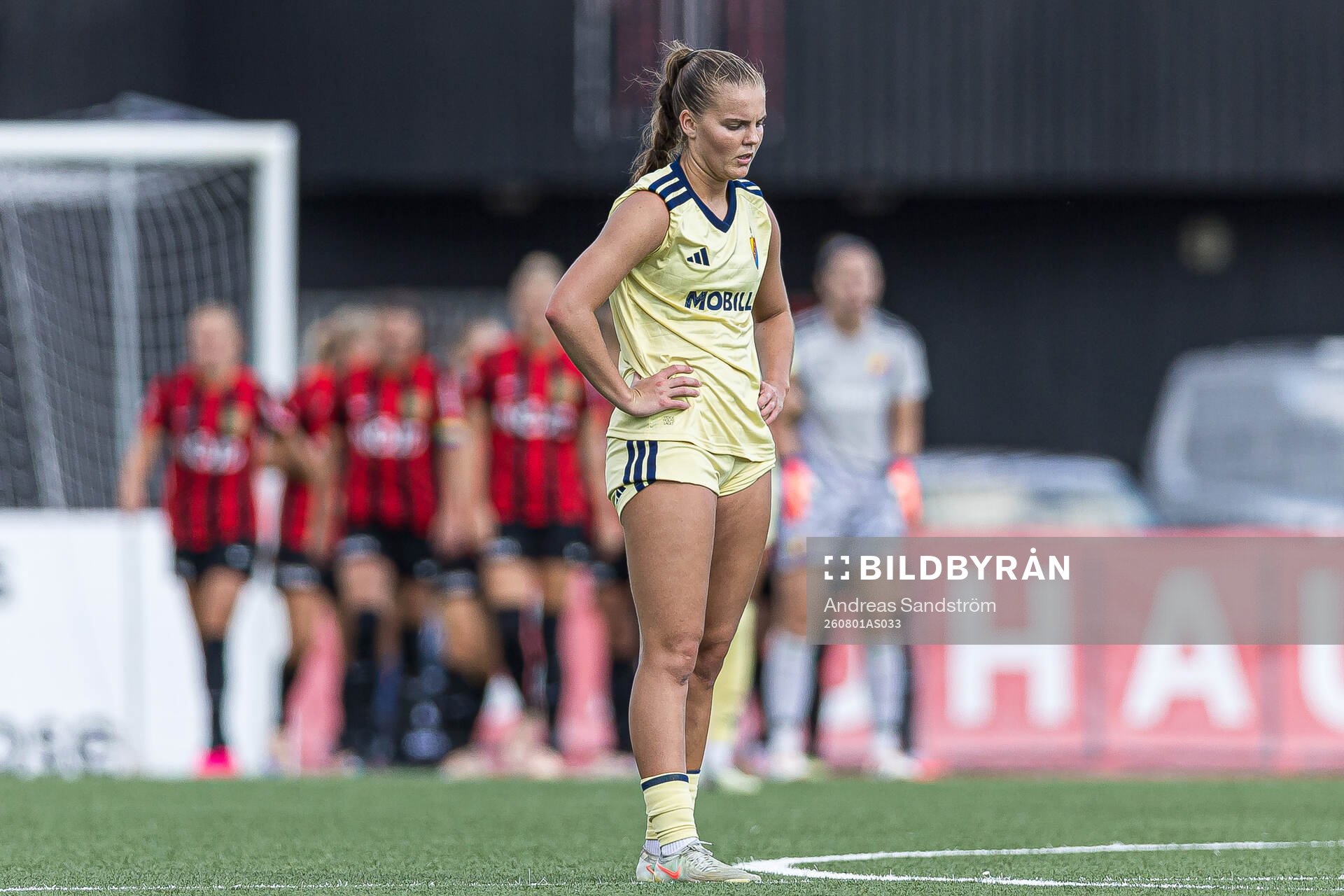 Djurgårdens Freyja Stefansdottir deppar