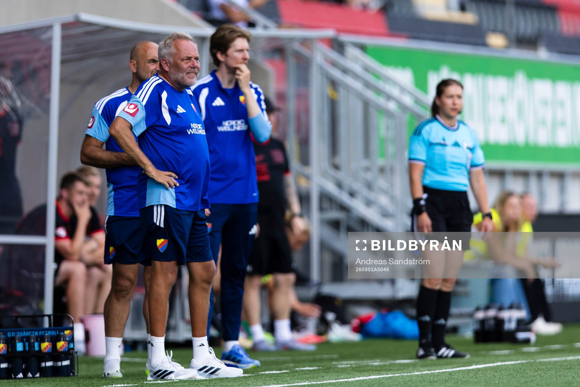 Djurgårdens tränare Anders Johansson