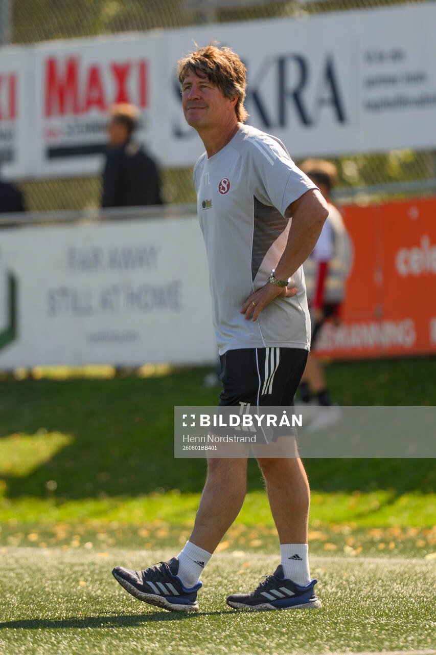 Sandvikens tränare Thomas Lagerlöf