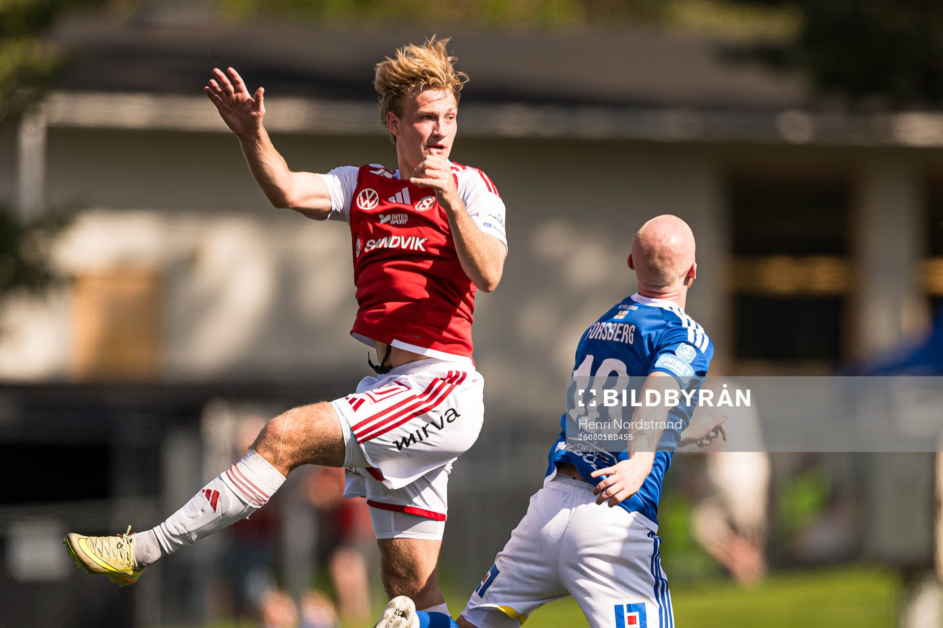 Sandvikens Christian Wagner och GIF Sundsvalls Lucas