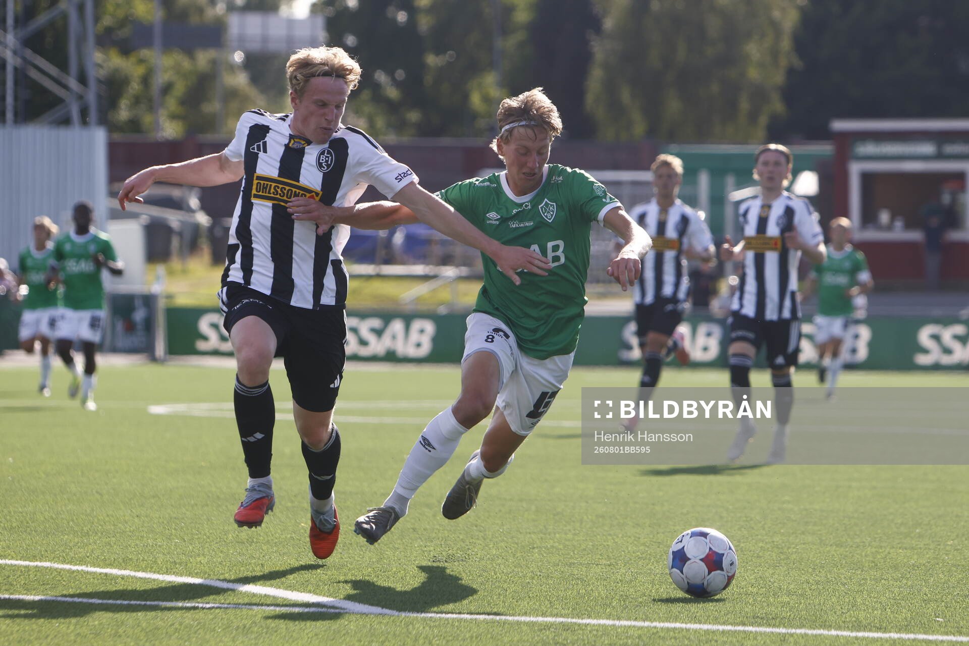 Landskronas Gustaf Westström och Brages Albin Sporrong