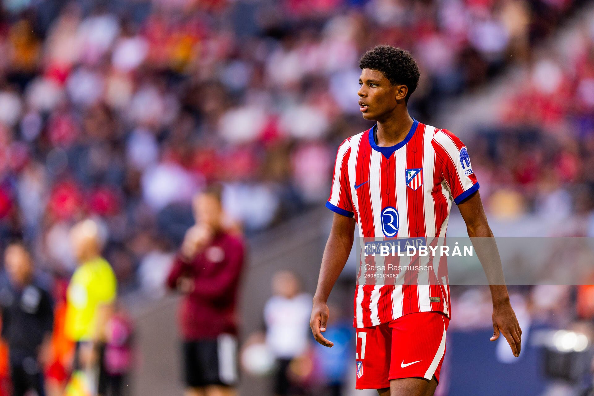 Domínguez of Atletico de Madrid