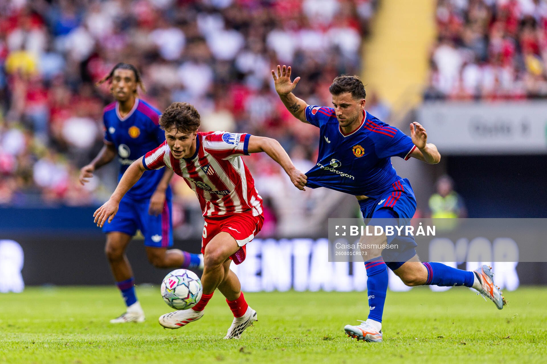Castillo of Atletico de Madrid and Mason Mount of