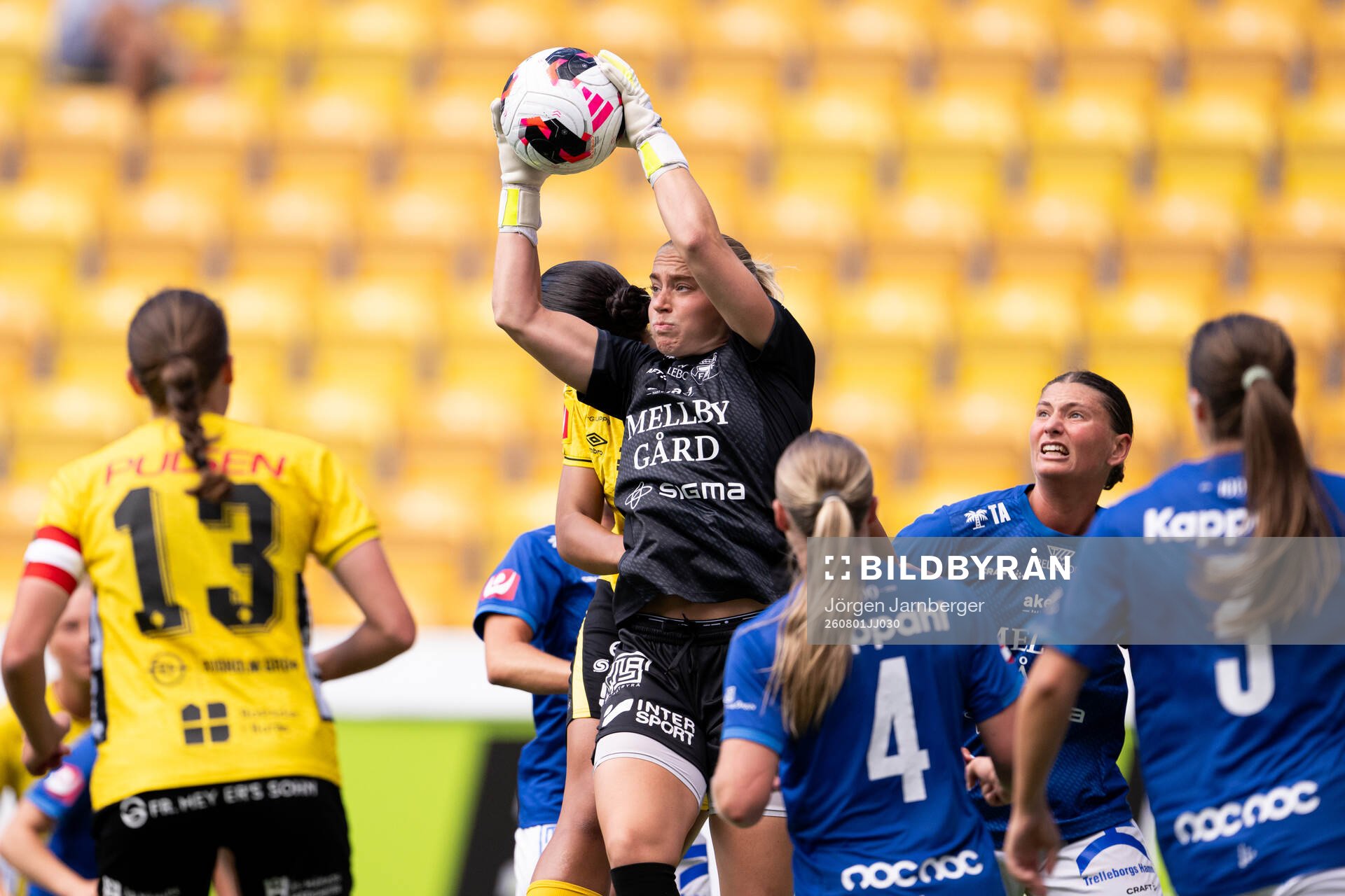 Trelleborgs målvakt Clara Wiklund