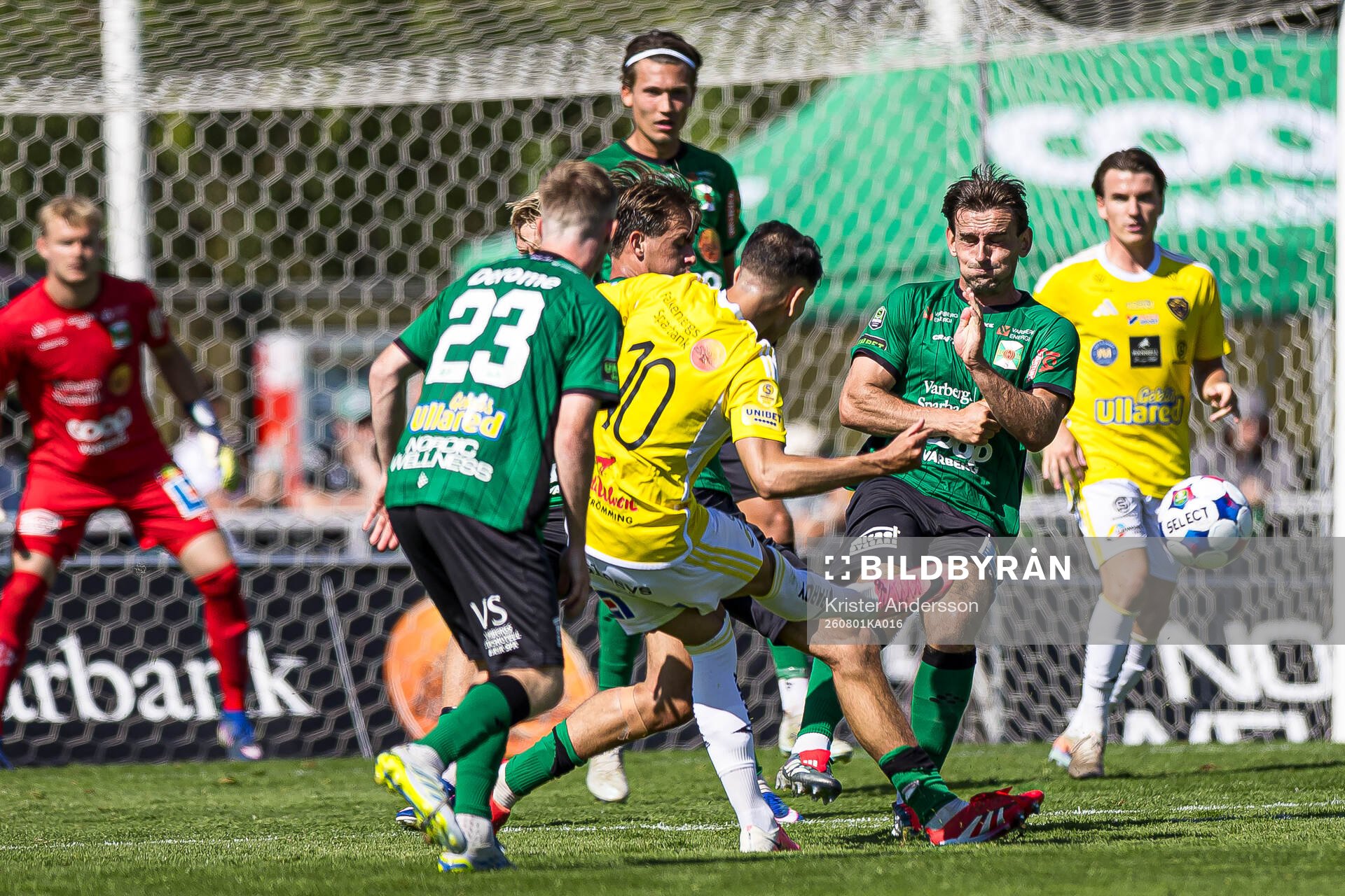 Falkenbergs Elias Mohammad och Varbergs Erion Sadiku