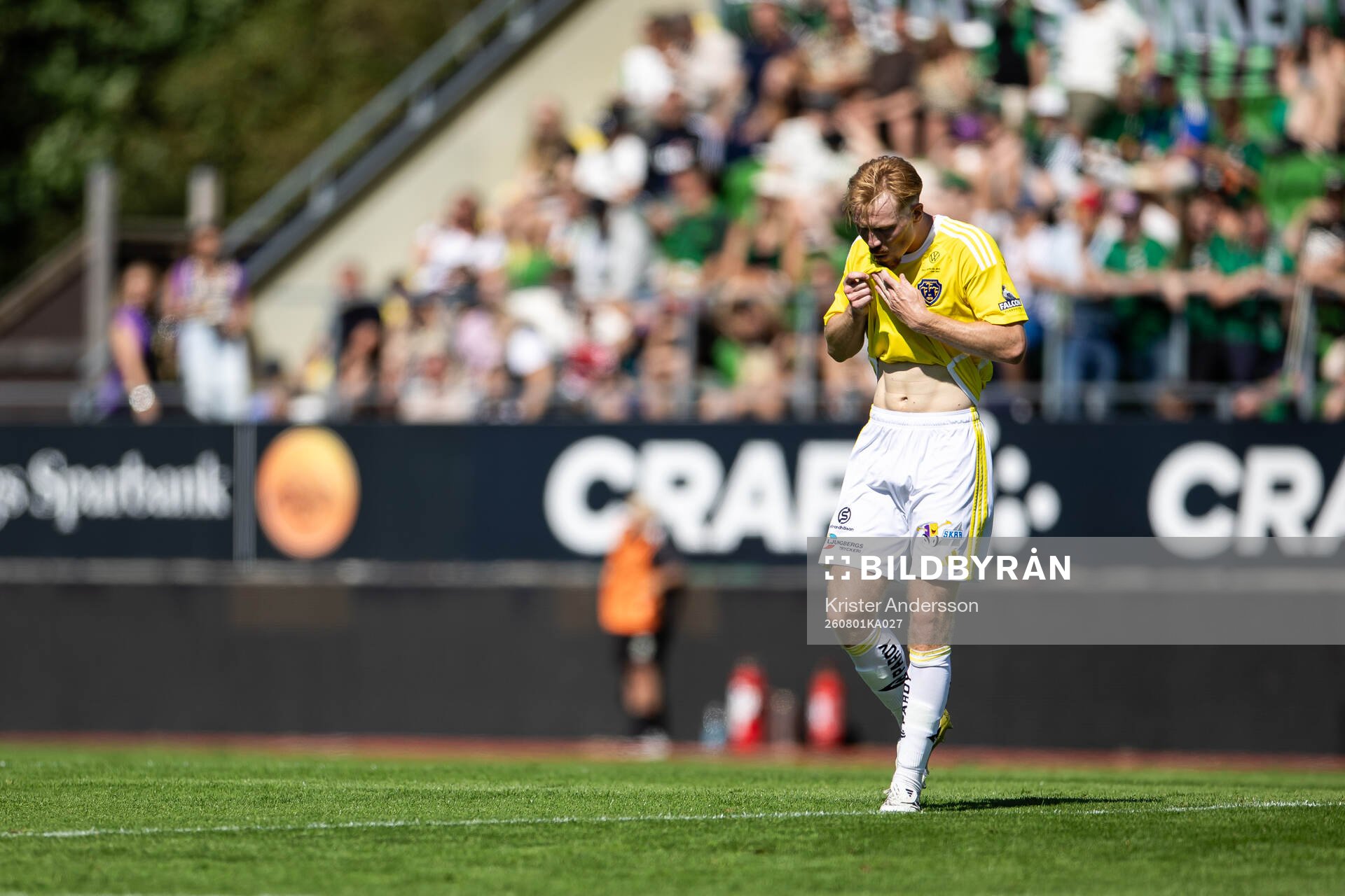Falkenbergs Linus Borgström deppar