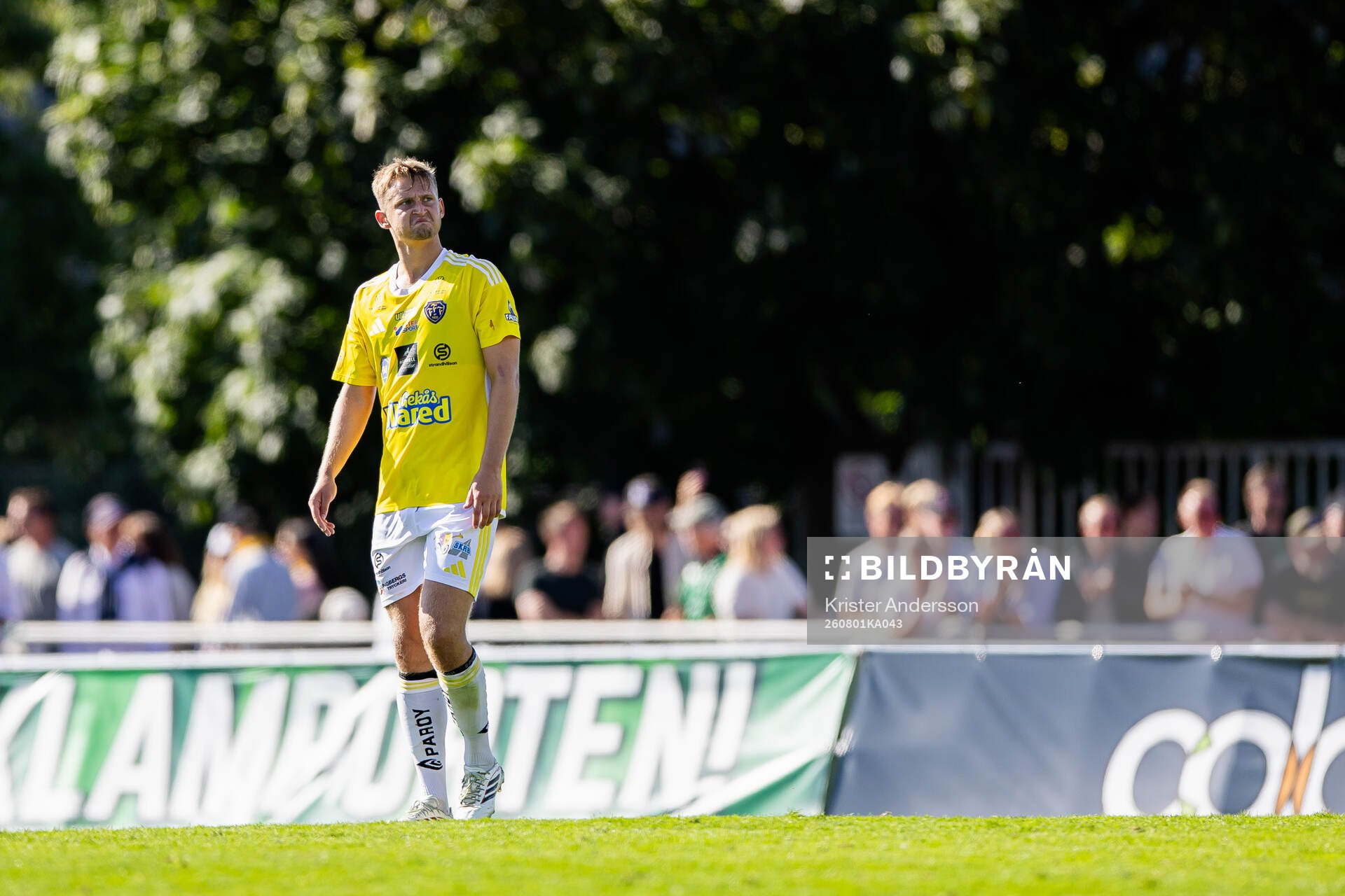 Falkenbergs Noel Hansson deppar