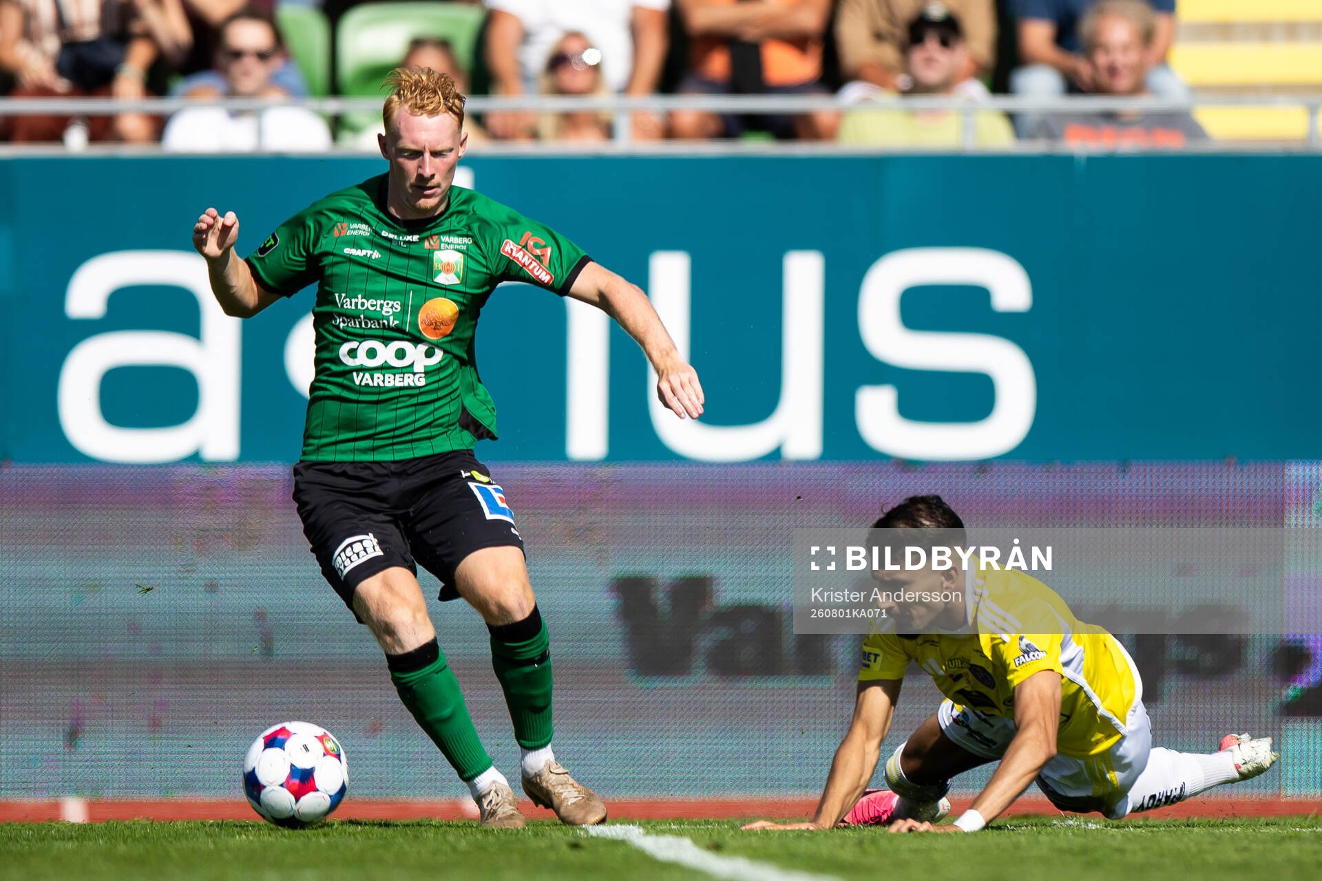 Varbergs Wilhelm Ärlig och Falkenbergs Elias Mohammad