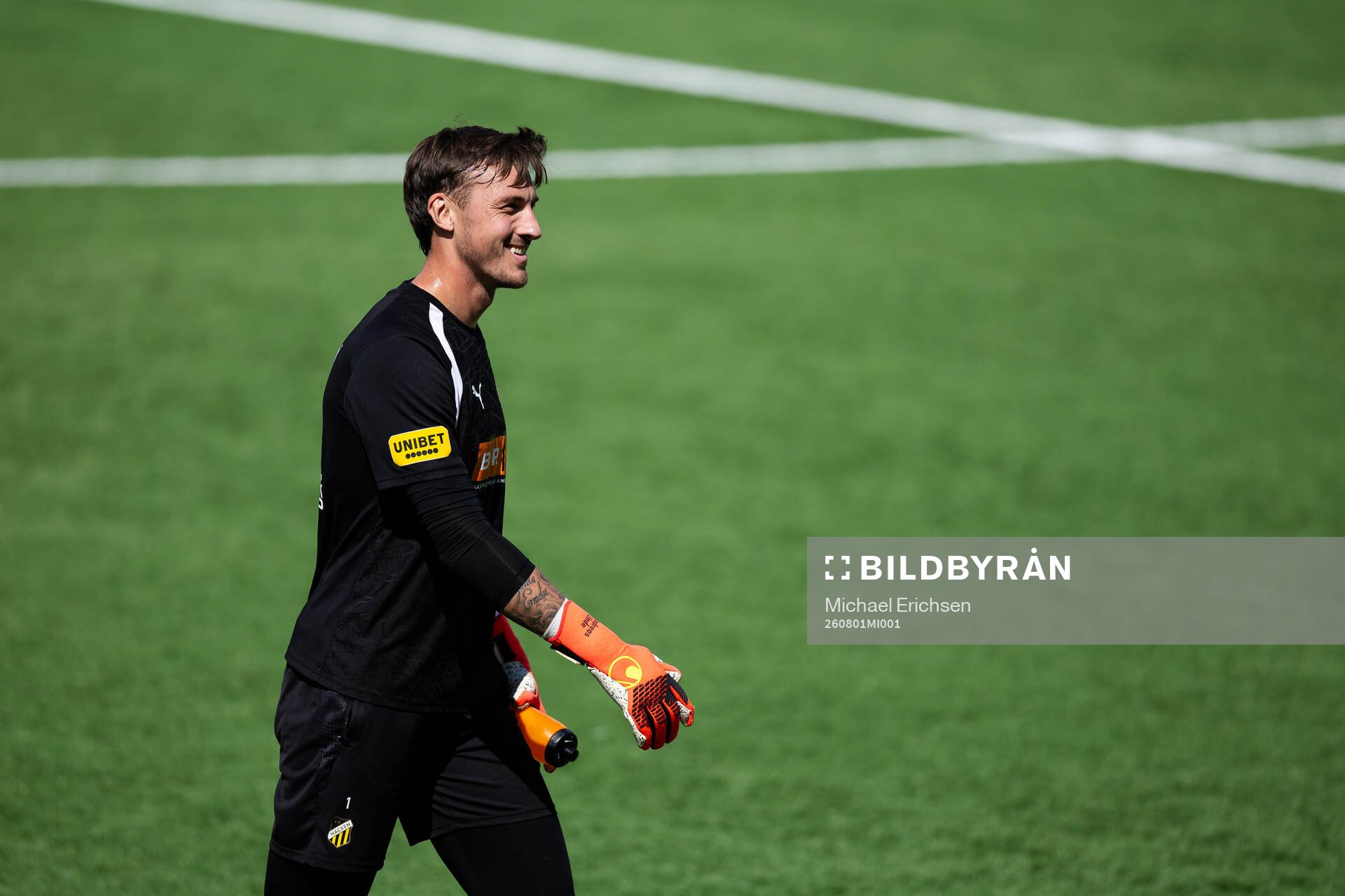 Häckens målvakt Andreas Linde