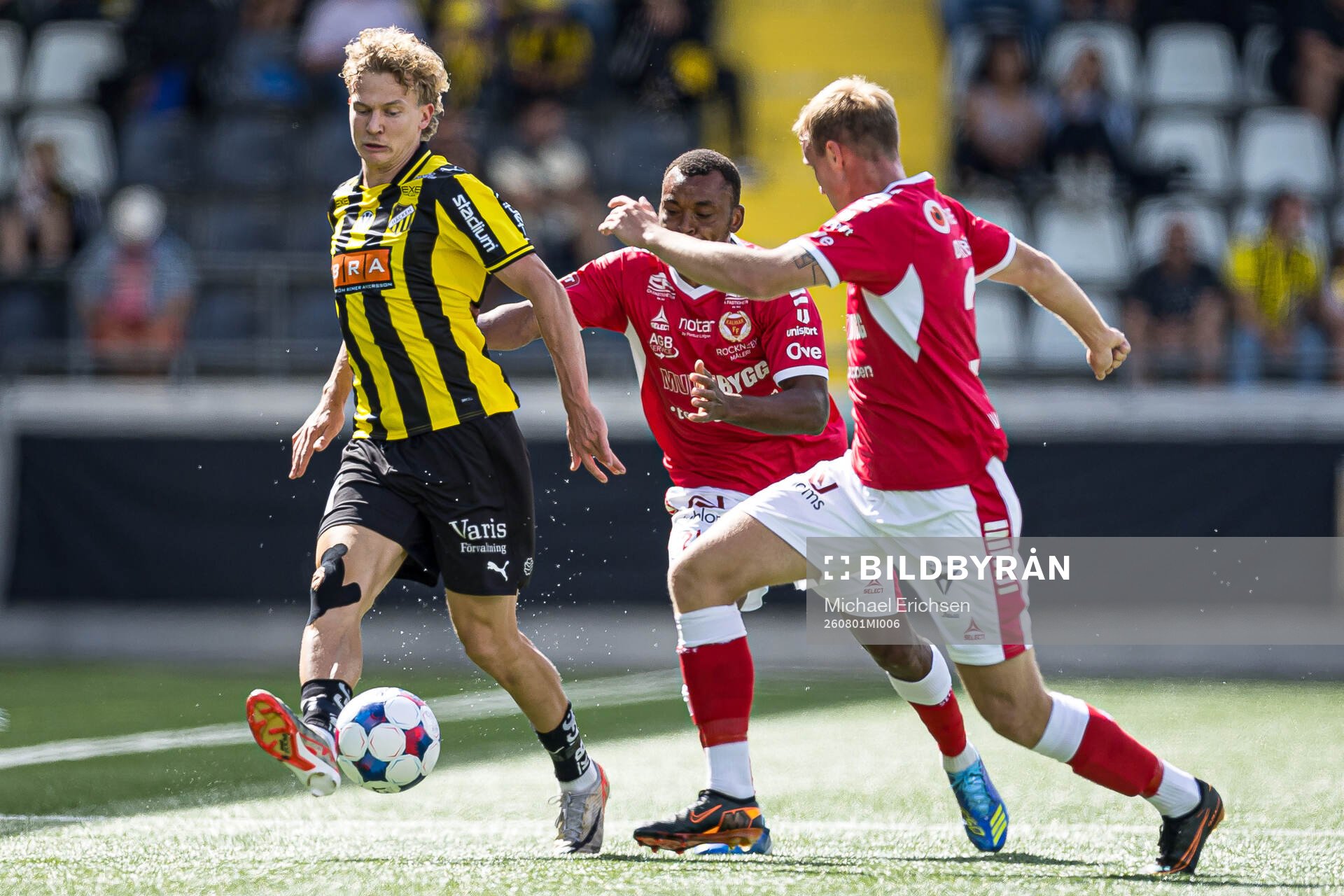 Häckens Simen Hestnes och Kalmars Abdussalam Magashy och