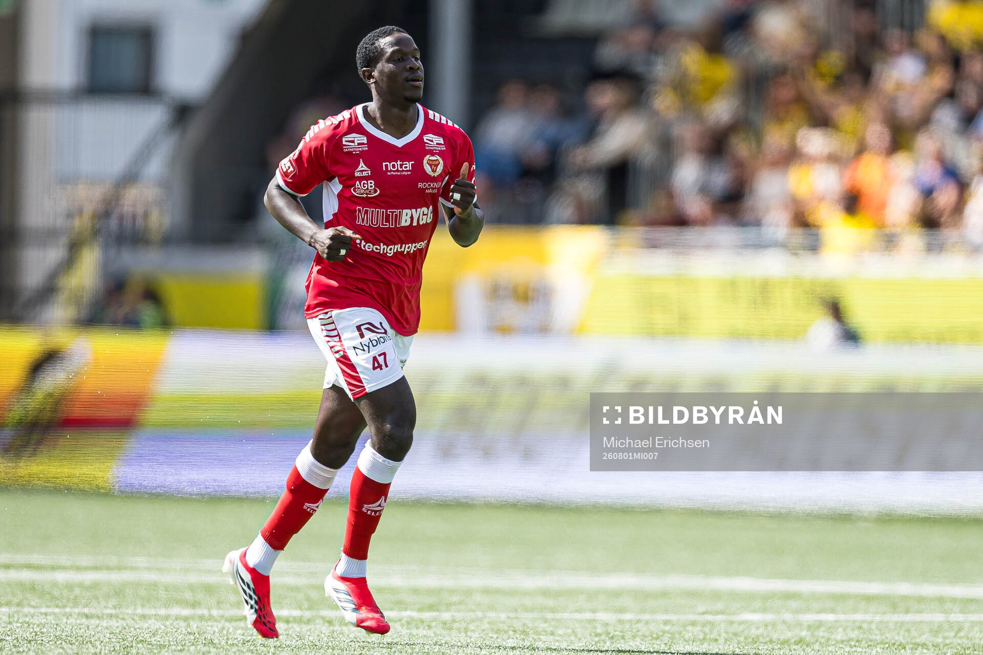 Kalmars Aboubacar Keita jublar