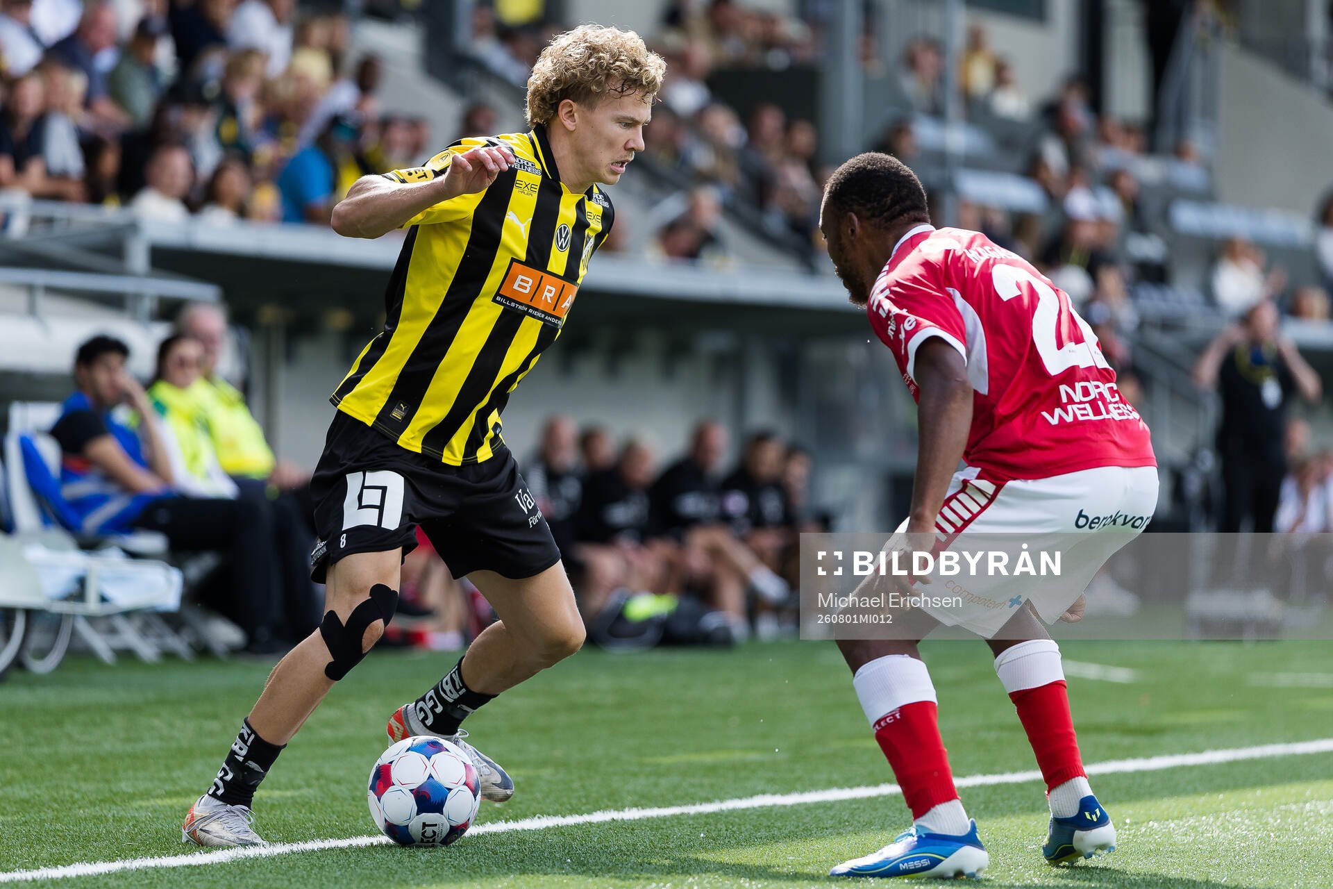 Häckens Simen Hestnes och Kalmars Charles Sagoe Jr