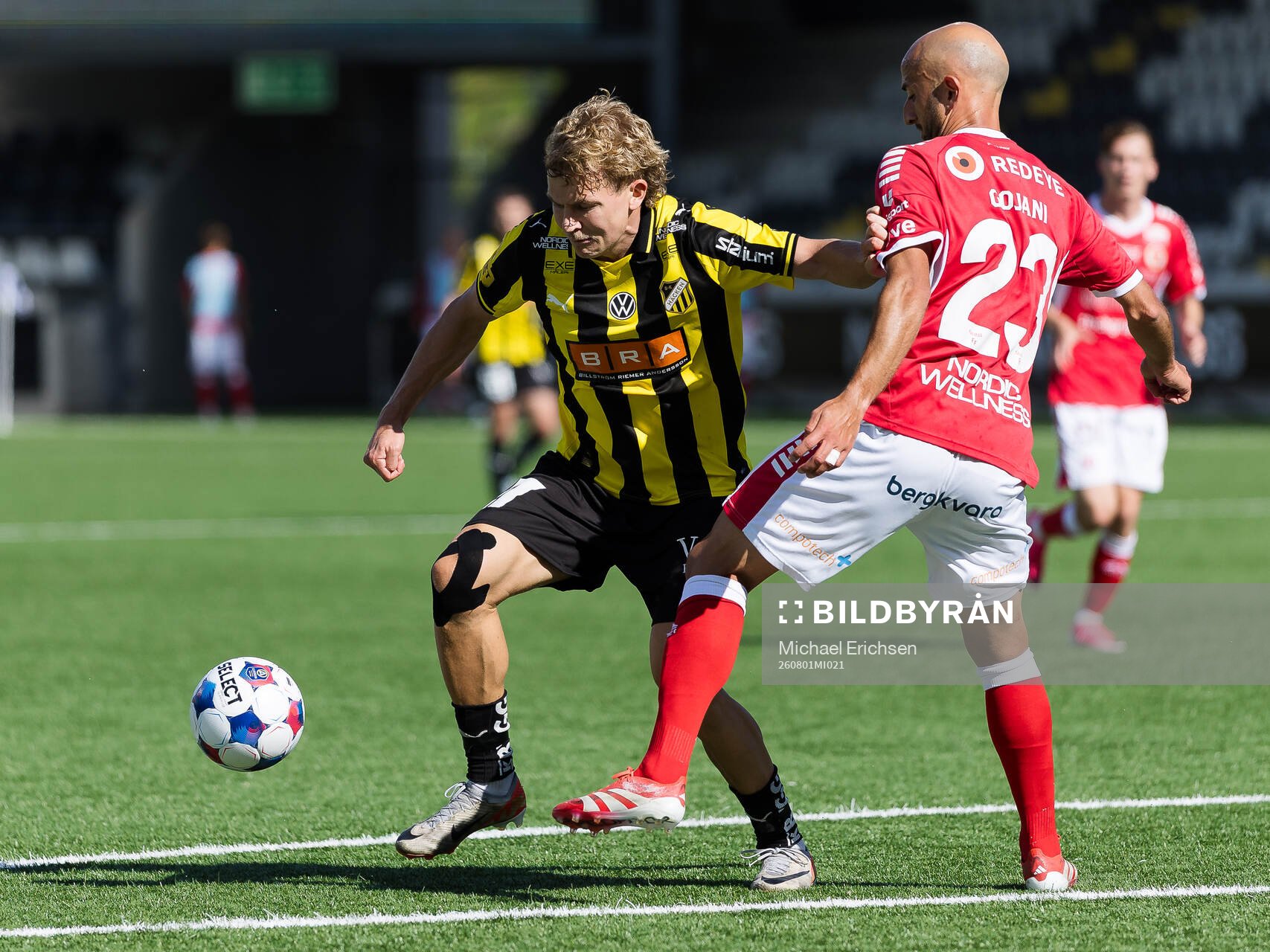 Häckens Simen Hestnes och Kalmars Robert Gojani