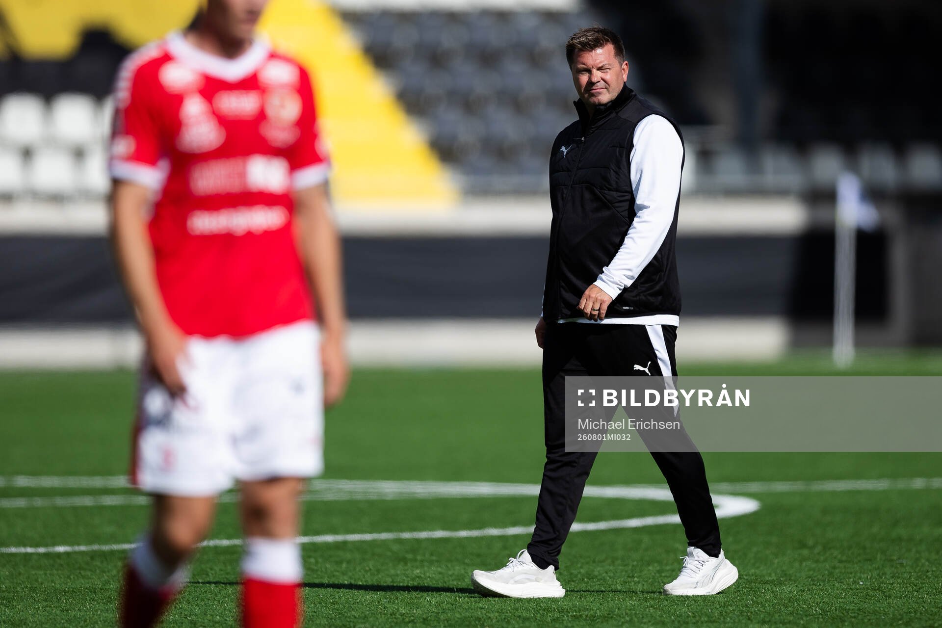 Häckens tränare Jens Gustafsson