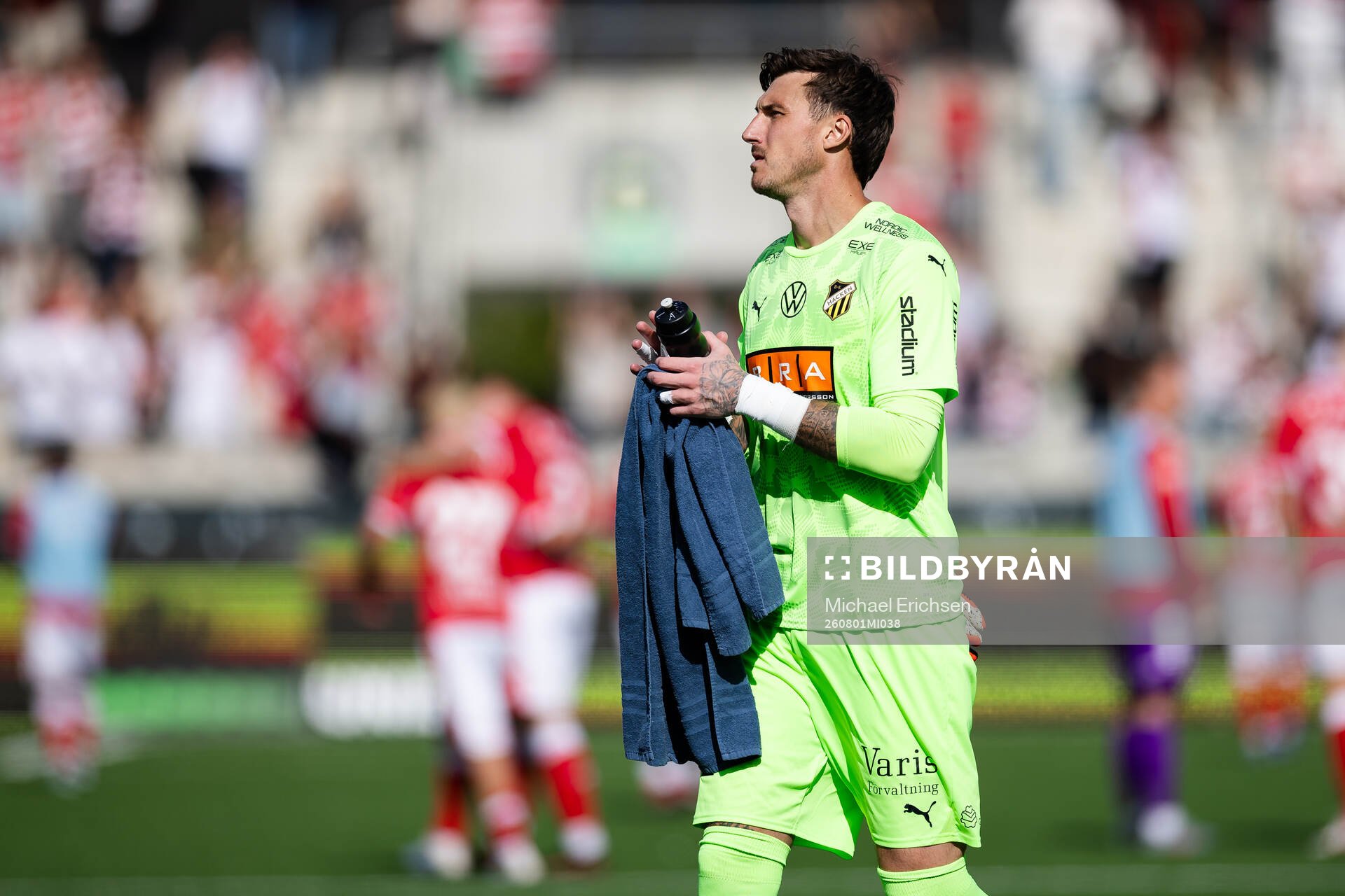Häckens målvakt Andreas Linde