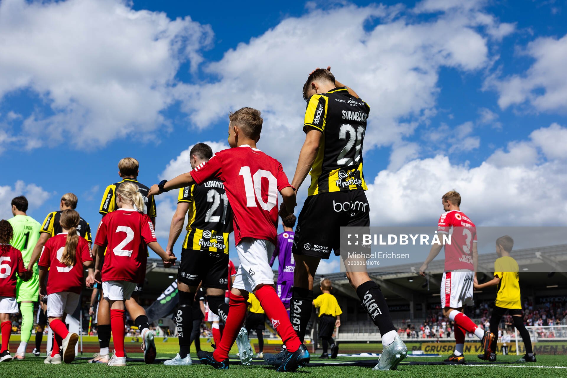 Häckens målvakt Andreas Linde, Harry Hilvenius, Olle