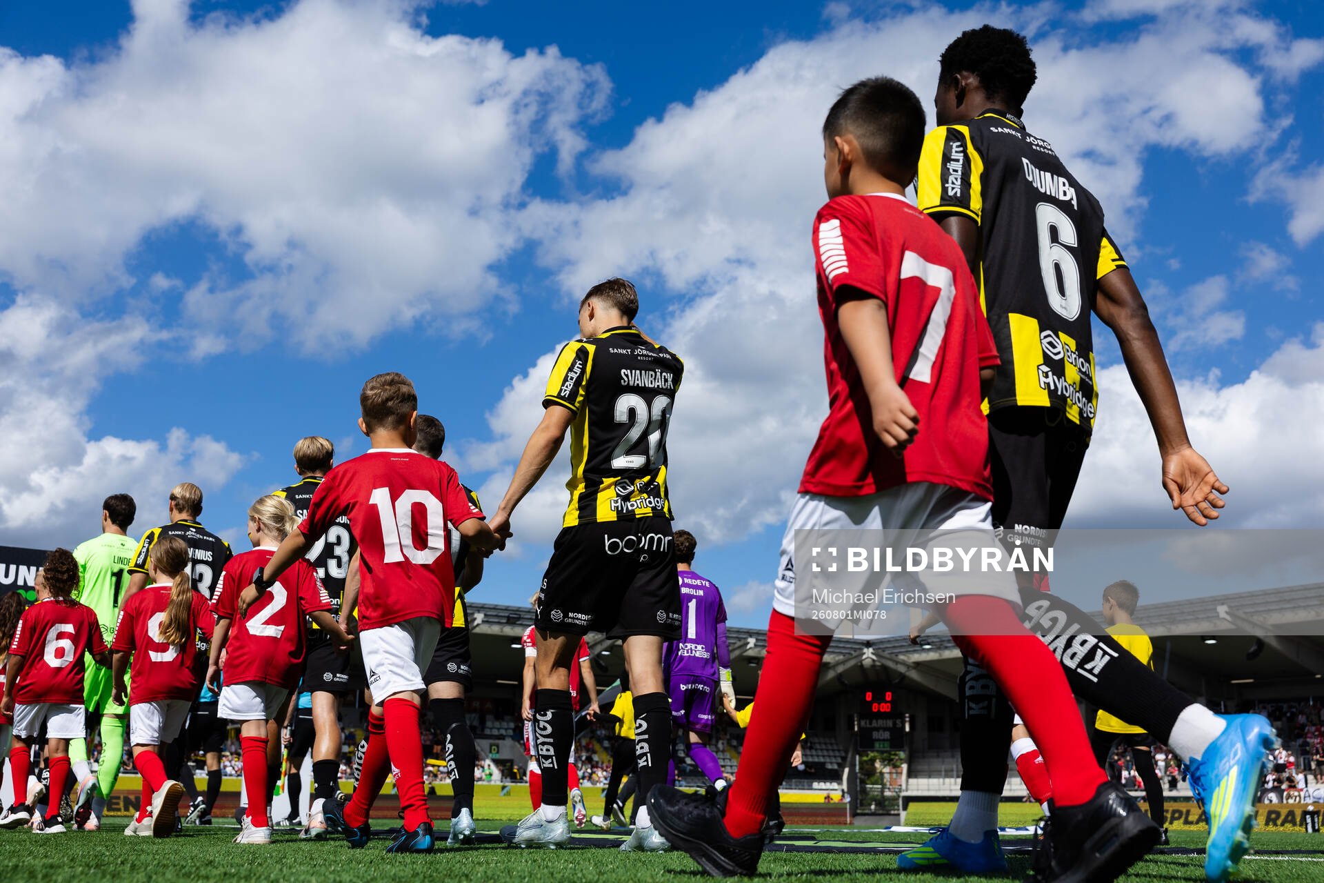 Häckens målvakt Andreas Linde, Harry Hilvenius, Olle