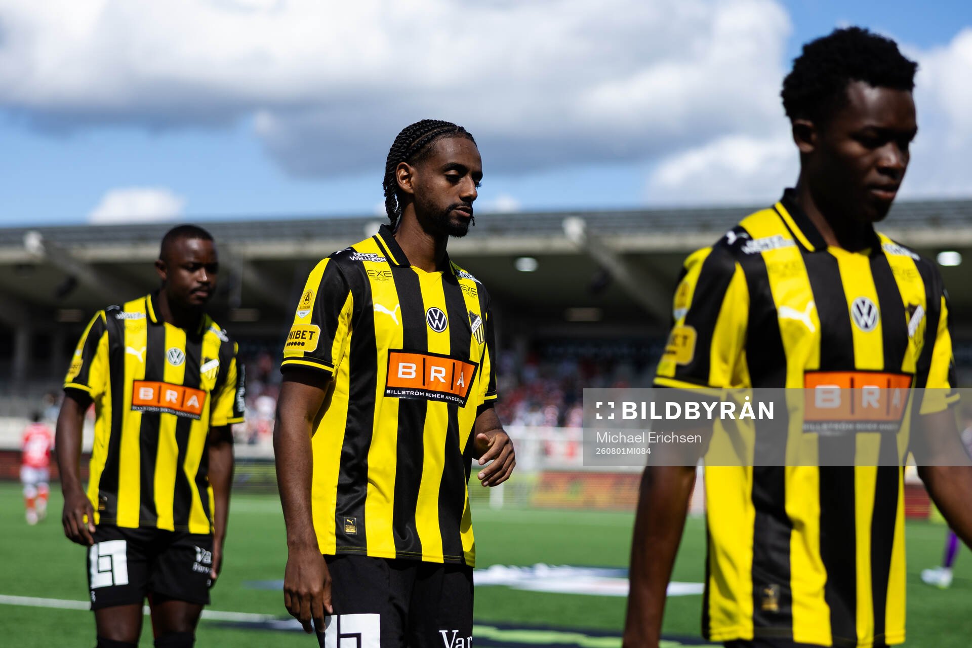 Häckens Brice Wembangomo, Harun Ibrahim och Abdoulaye