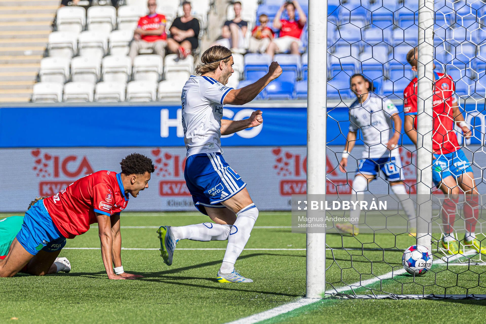 IFK Norrköpings Christoffer Nyman jublar