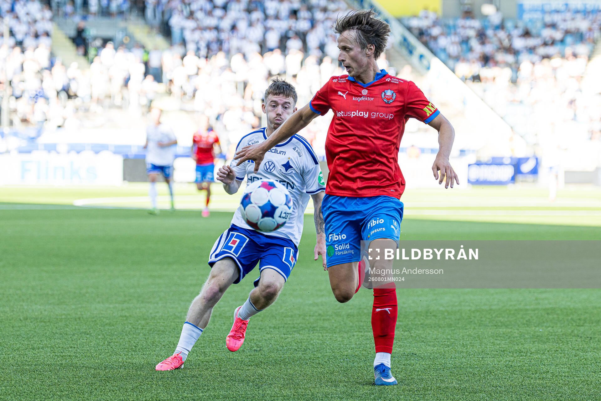 IFK Norrköpings Ryan Nelson och Helsingborgs Lukas