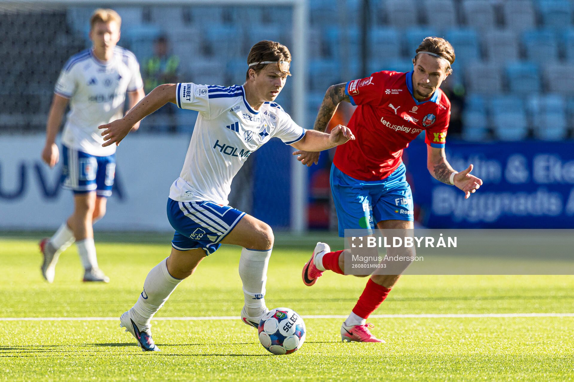 IFK Norrköpings Axel Brönner och Helsingborgs Julian