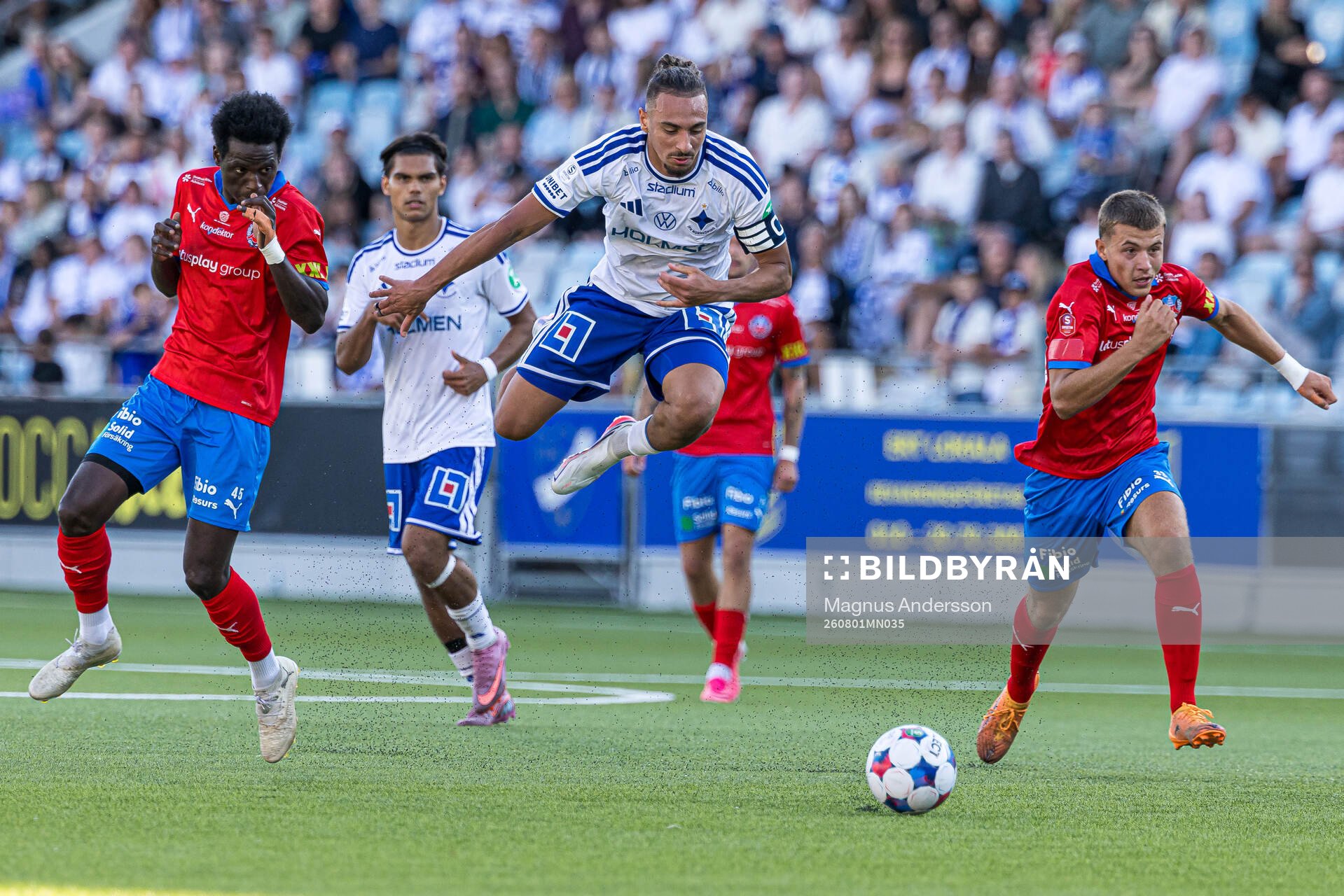 Helsingborgs Daouda Amadou, IFK Norrköpings Moutaz Neffati