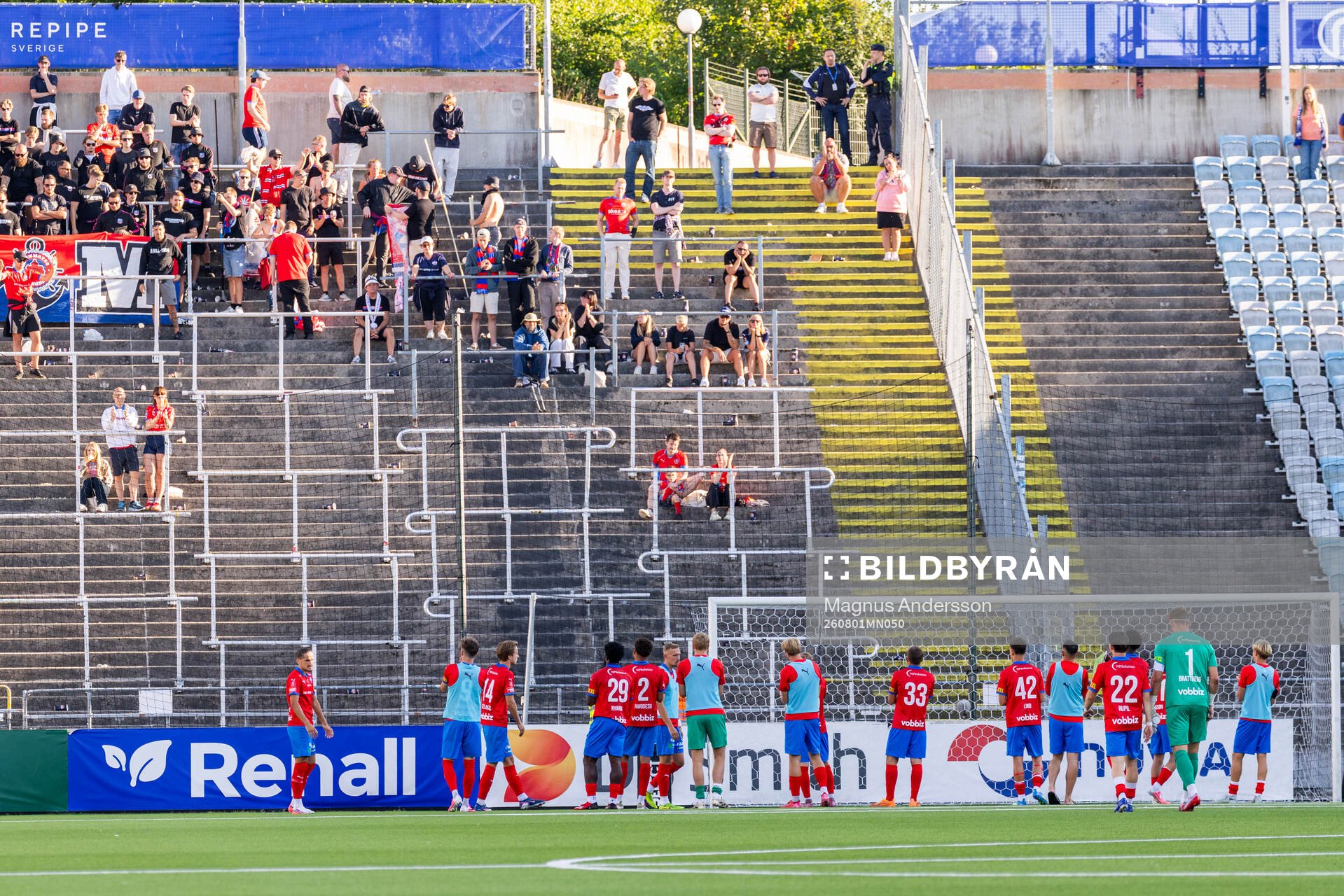 Helsingborgs spelare deppar