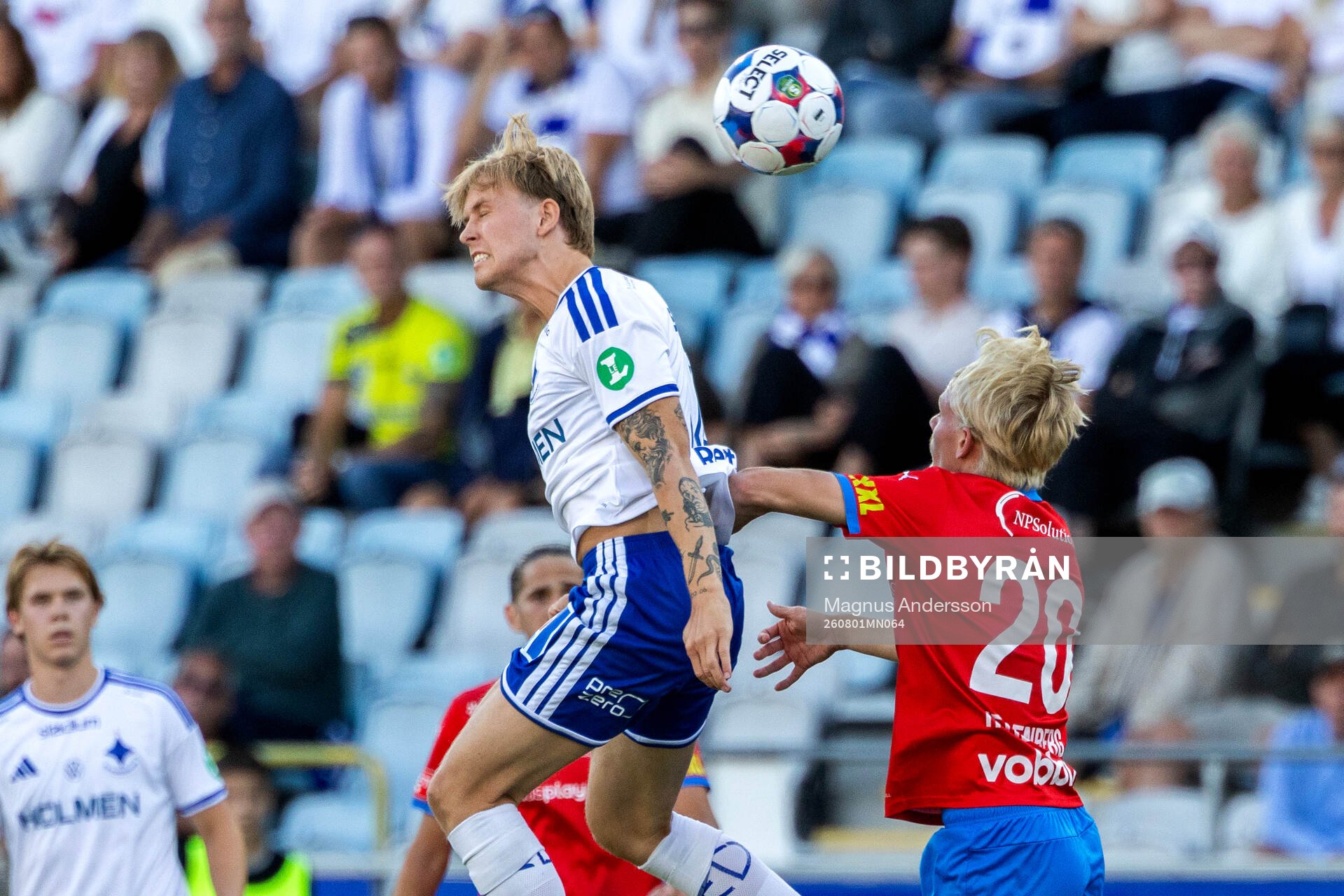 IFK Norrköpings Isak Andri Sigurgeirsson och Helsingborgs