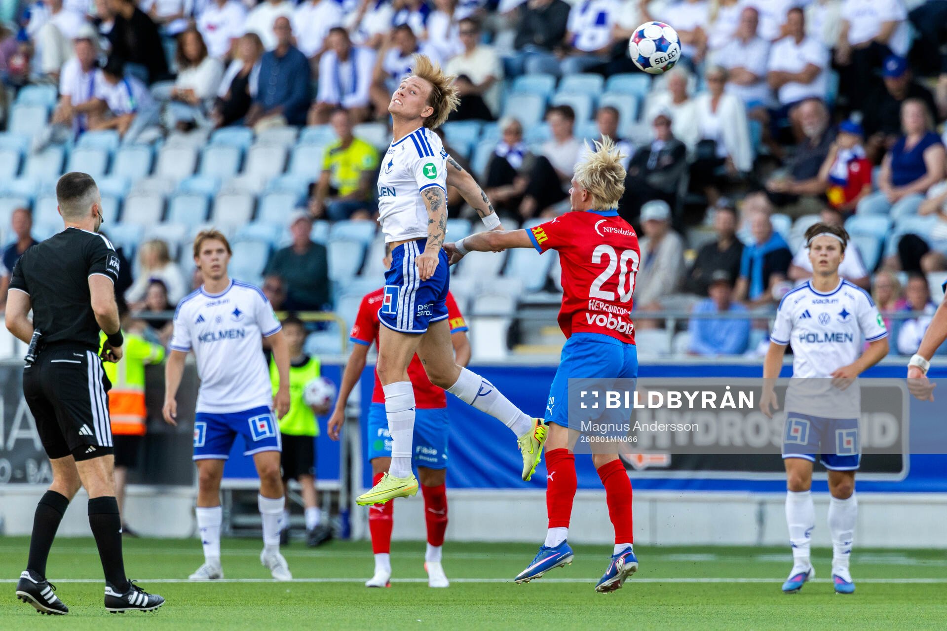 IFK Norrköpings Isak Andri Sigurgeirsson och Helsingborgs