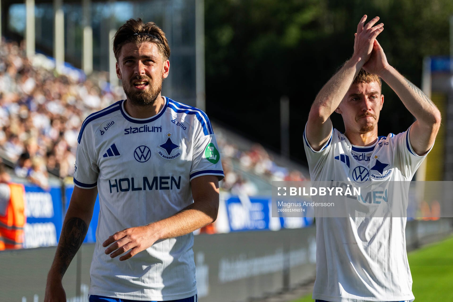 IFK Norrköpings Tim Prica och Ryan Nelson