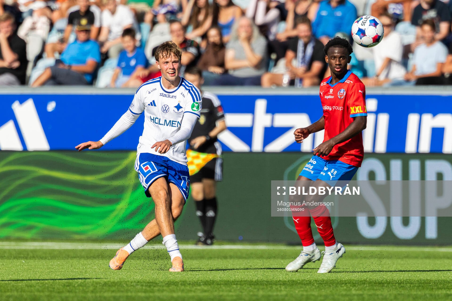 IFK Norrköpings Jonas Bertheussen Weber och Helsingborgs