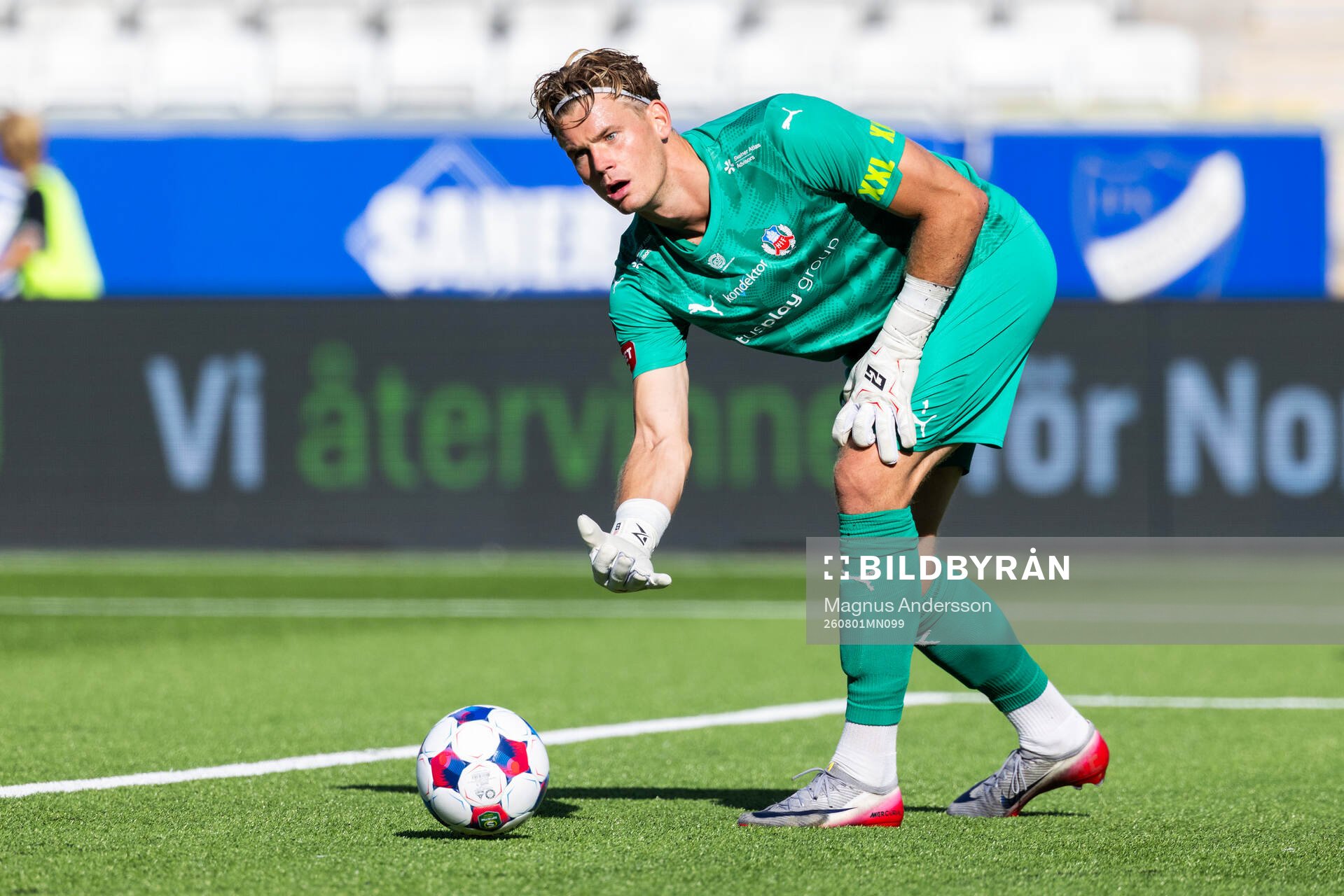 Helsingborgs målvakt Johan Brattberg