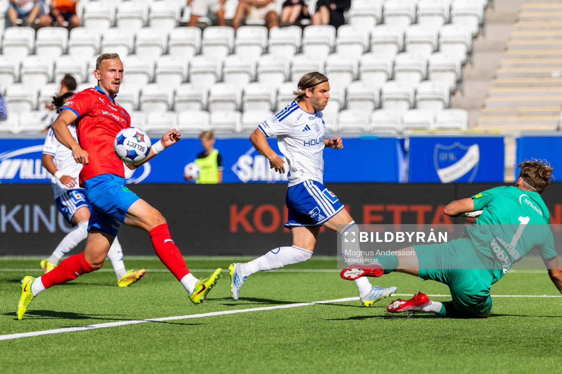 Helsingborgs Jakob Voelkerling Persson och IFK Norrköpings