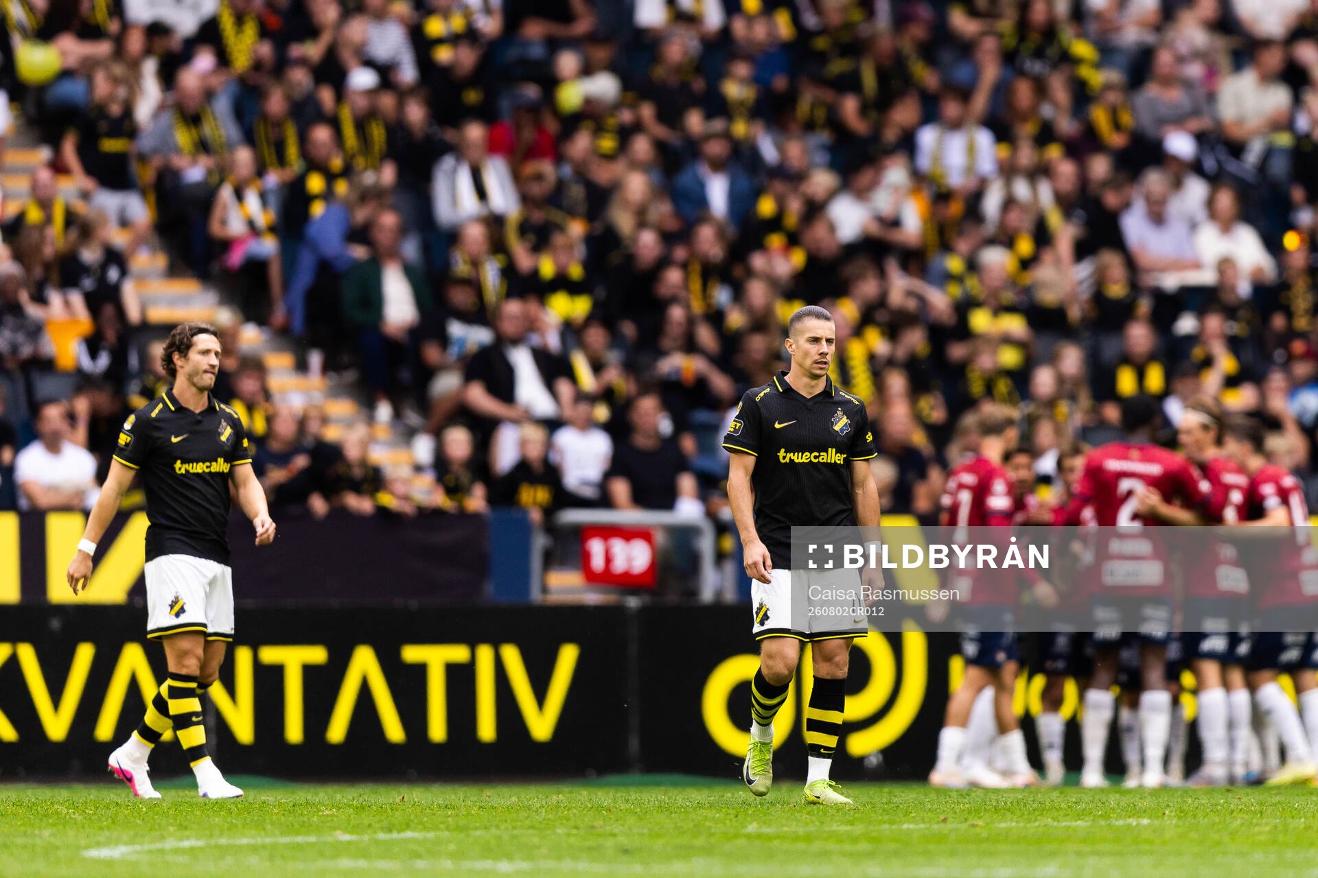 AIKs Dino Besirovic och Hervé Matthys deppar