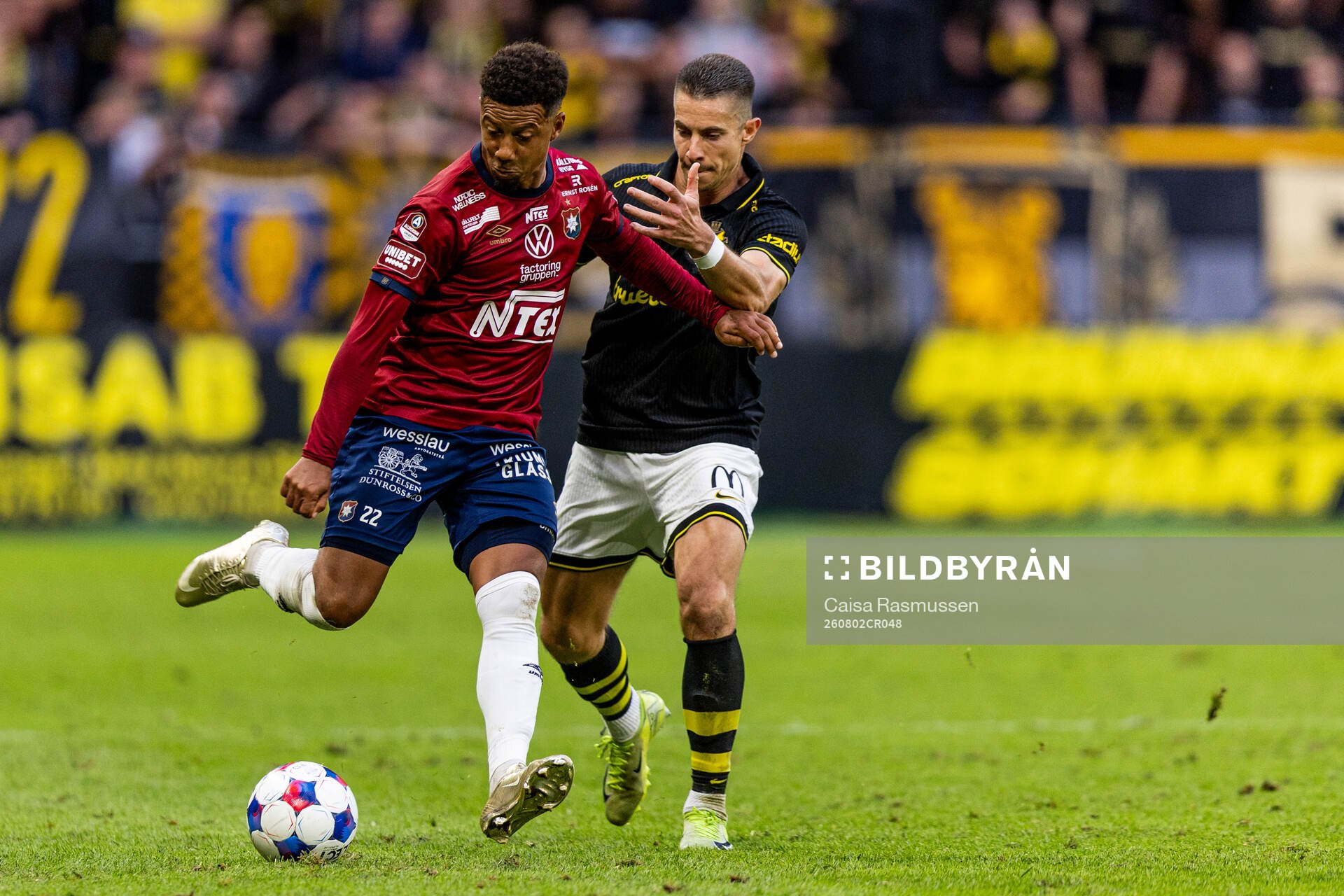 Örgrytes Tobias Sana och AIKs Dino Besirovic