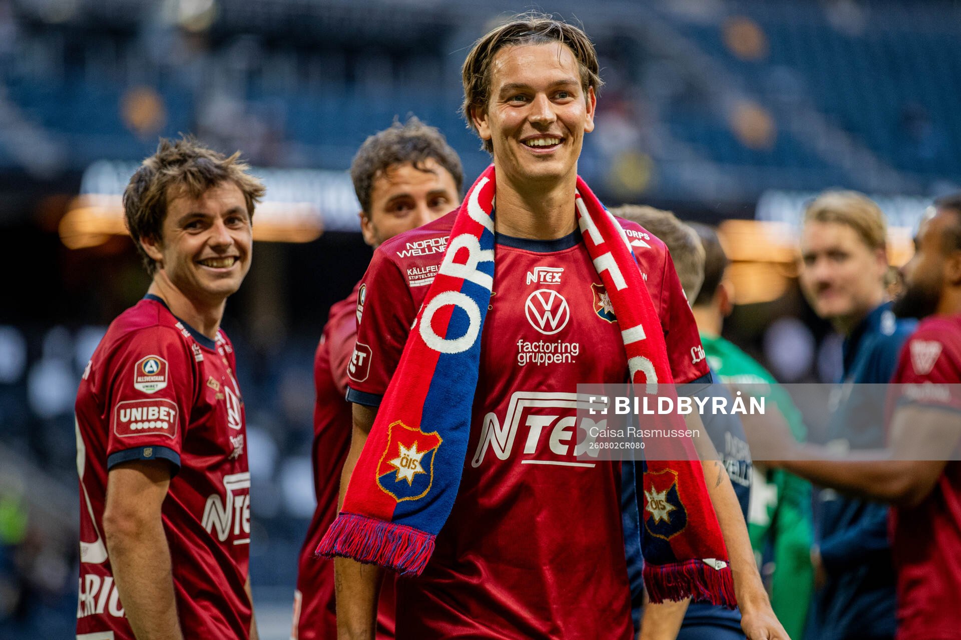 Örgrytes Noah Christoffersson jublar