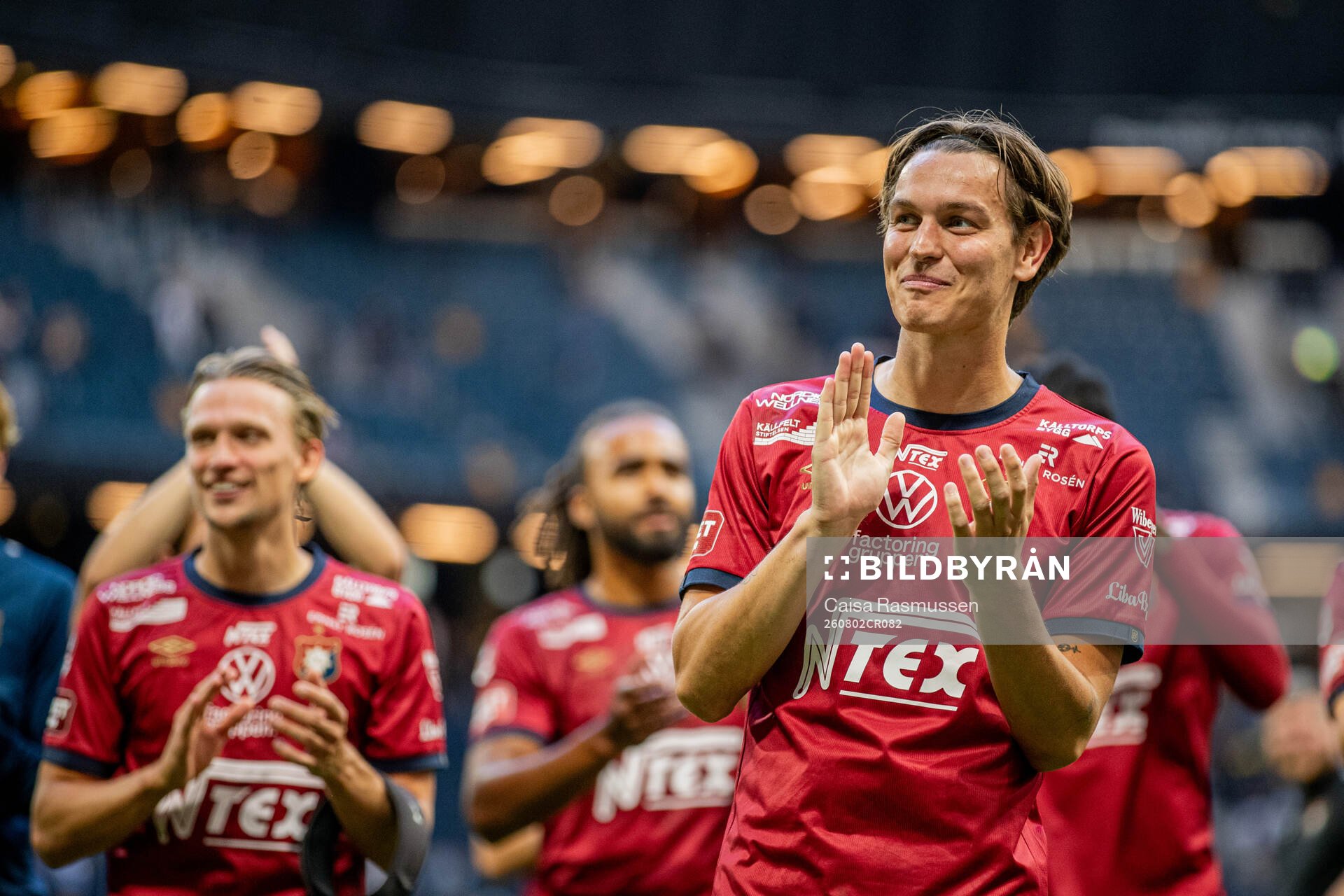 Örgrytes Noah Christoffersson jublar