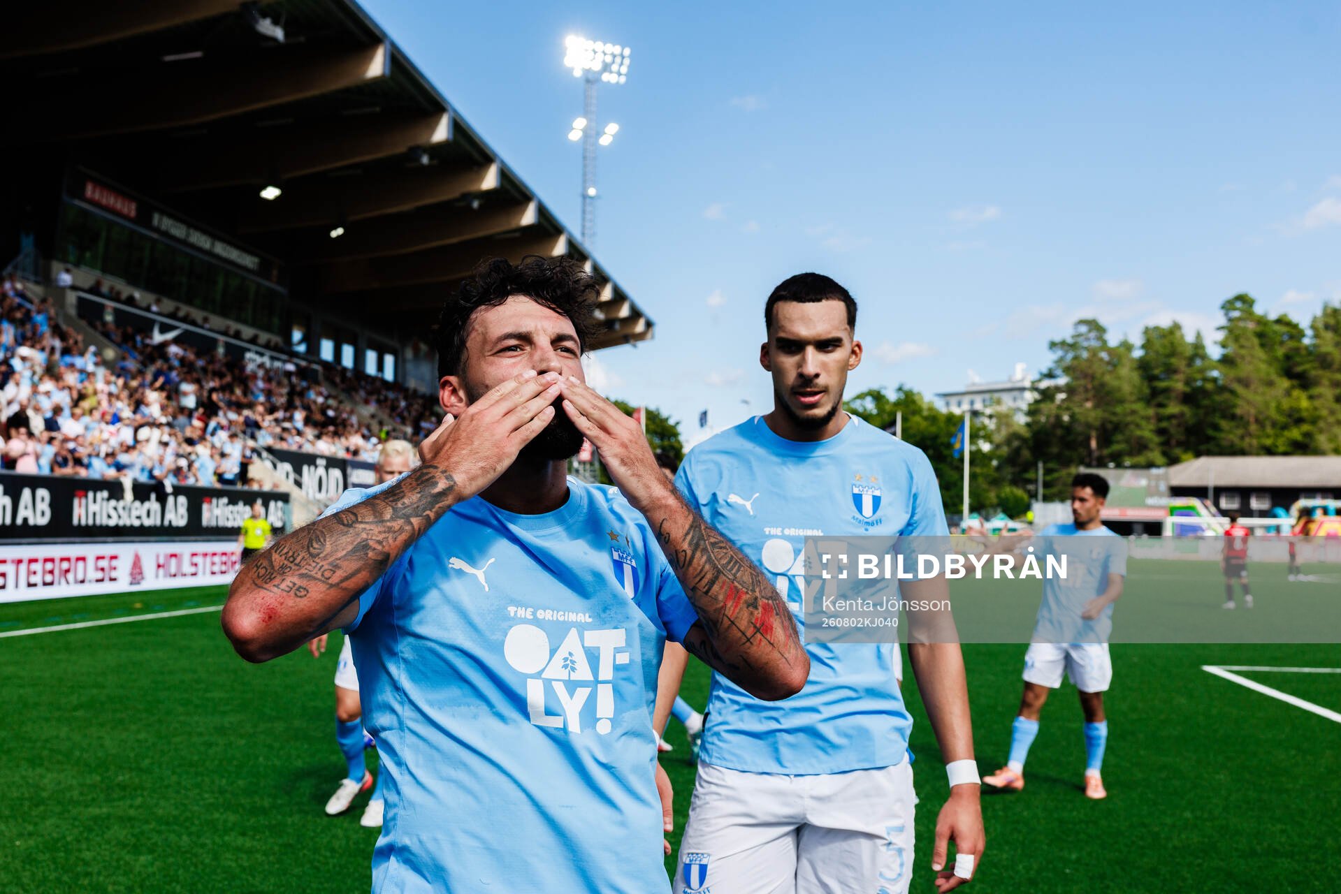 Malmö FFs Sead Haksabanovic jublar
