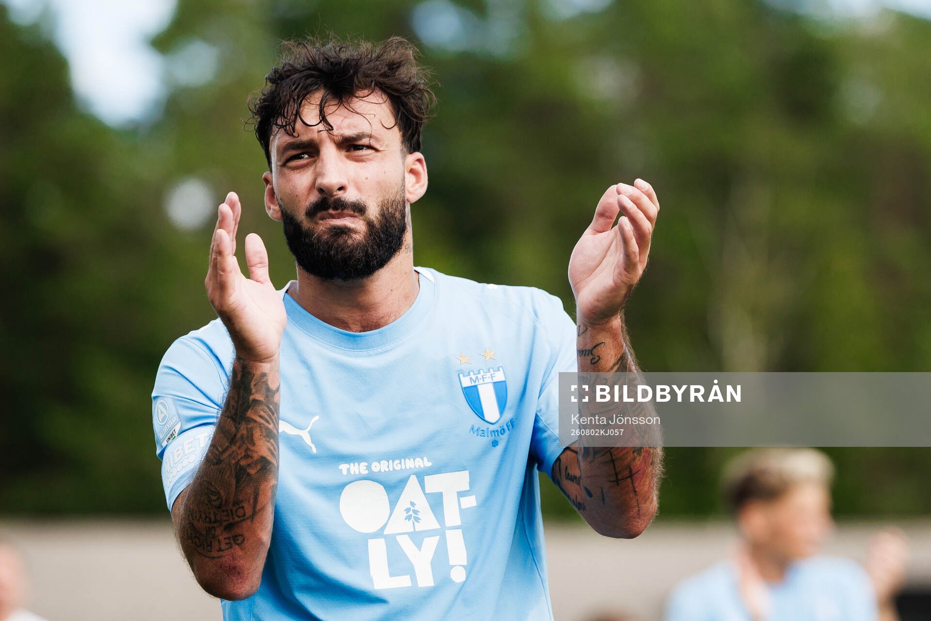 Malmö FFs Sead Haksabanovic jublar