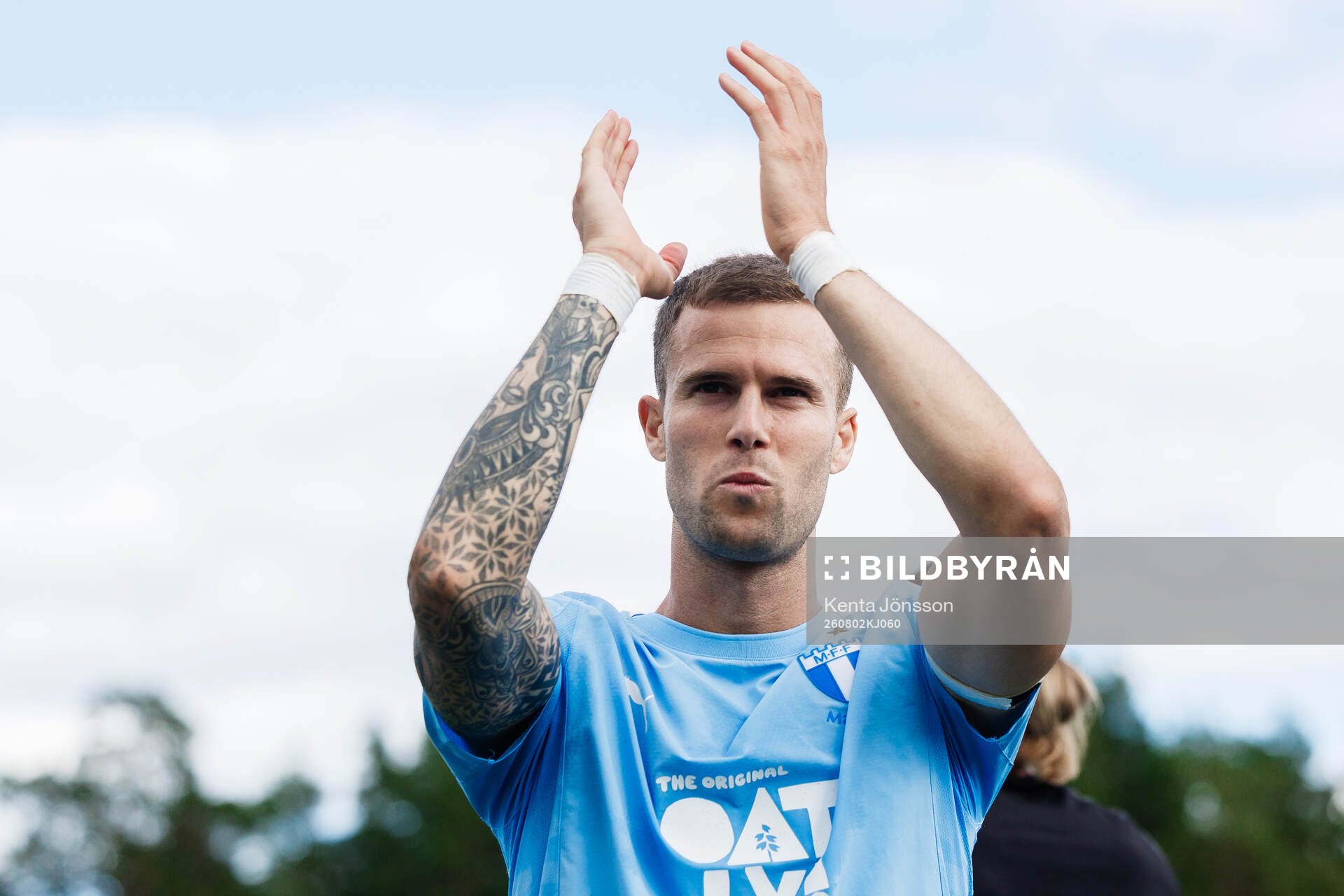 Malmö FFs Diego Garcia jublar