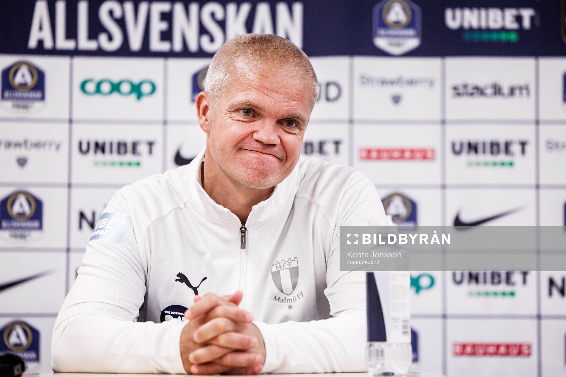 Malmö FFs tränare Gaute Helstrup