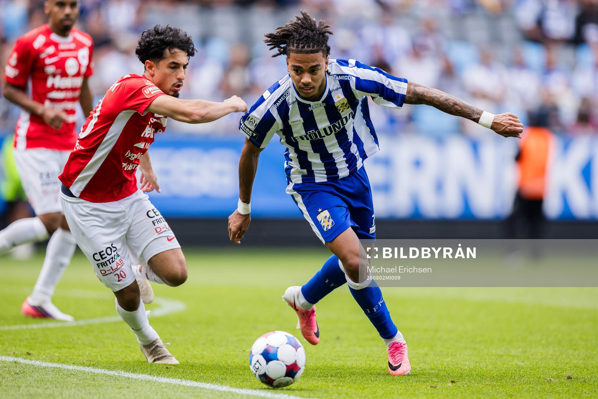Degerfors Elias Barsoum och IFK Göteborgs Sebastian