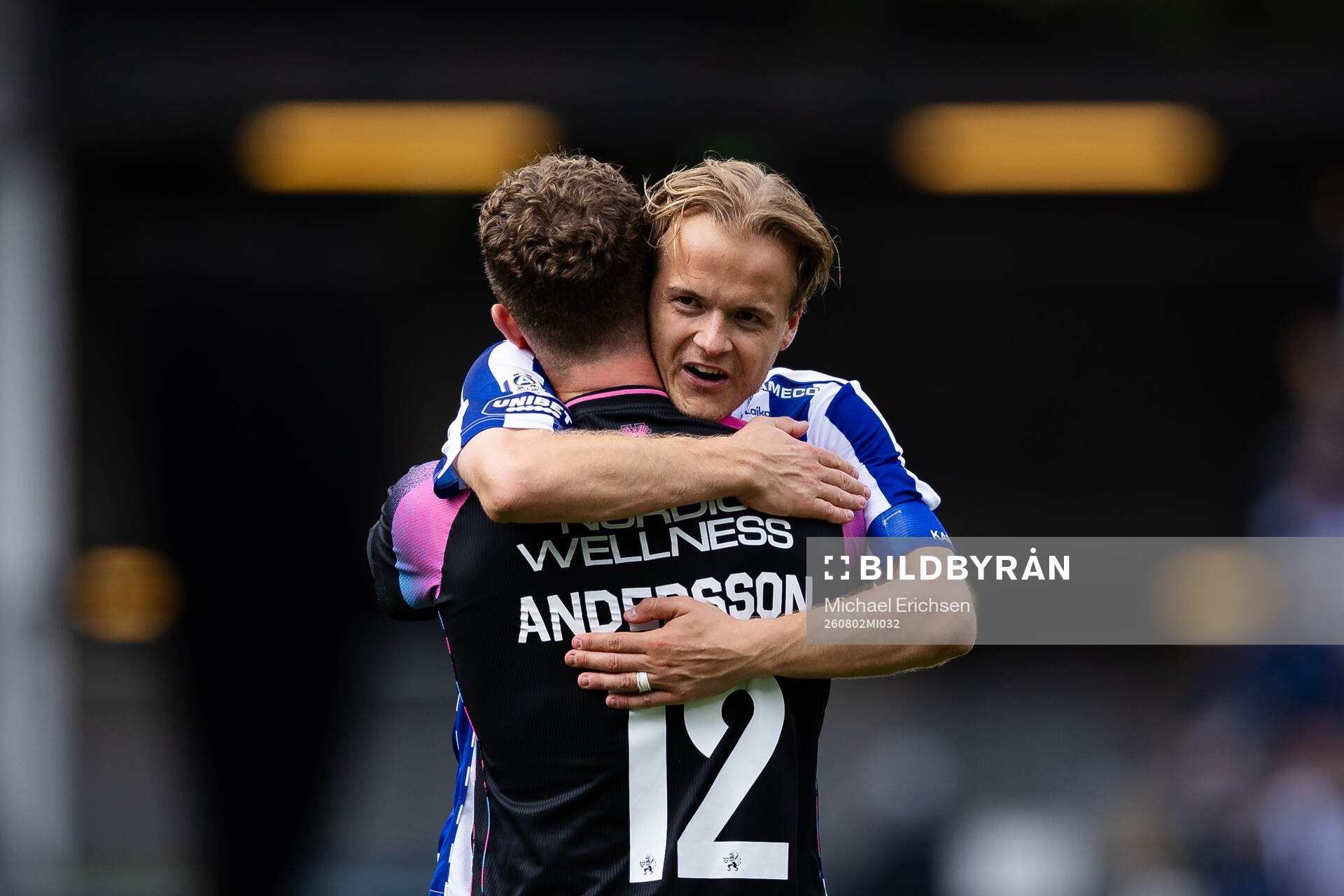 IFK Göteborgs målvakt Viktor Andersson och August