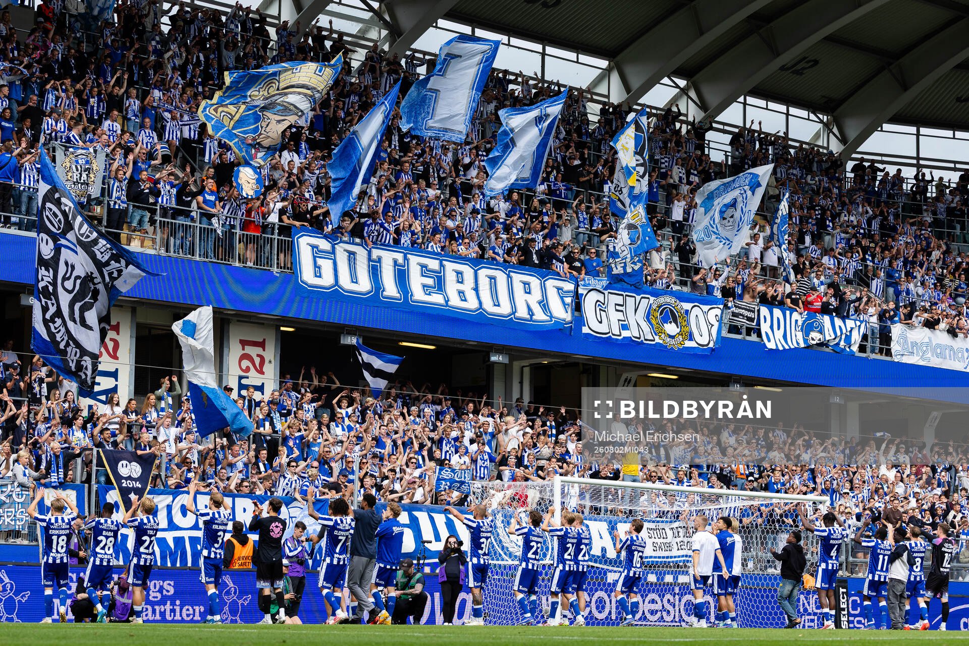 under fotbollsmatchen i Allsvenskan mellan IFK Göteborg