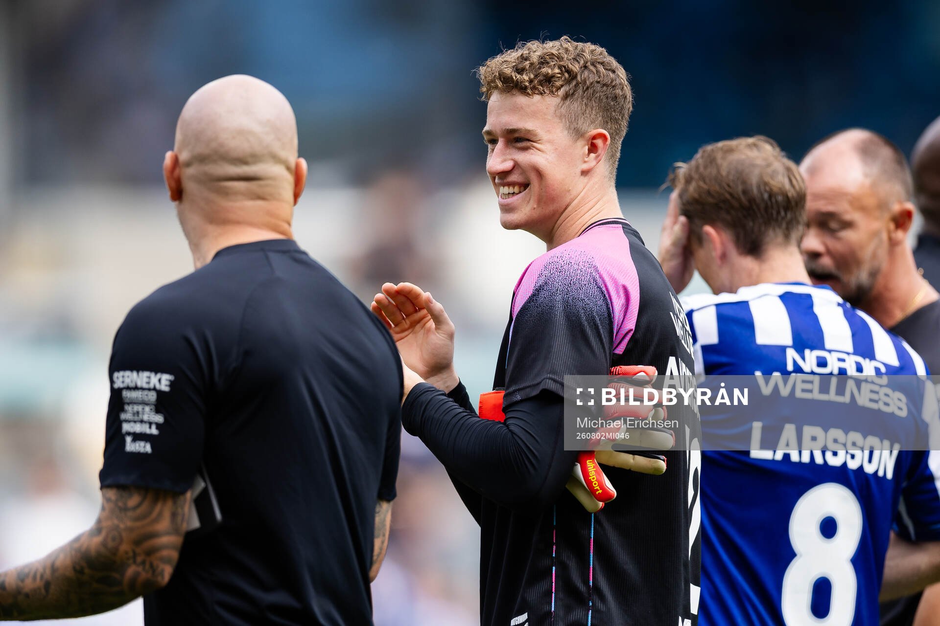 IFK Göteborgs målvaktstränare Lee Baxter och målvakt