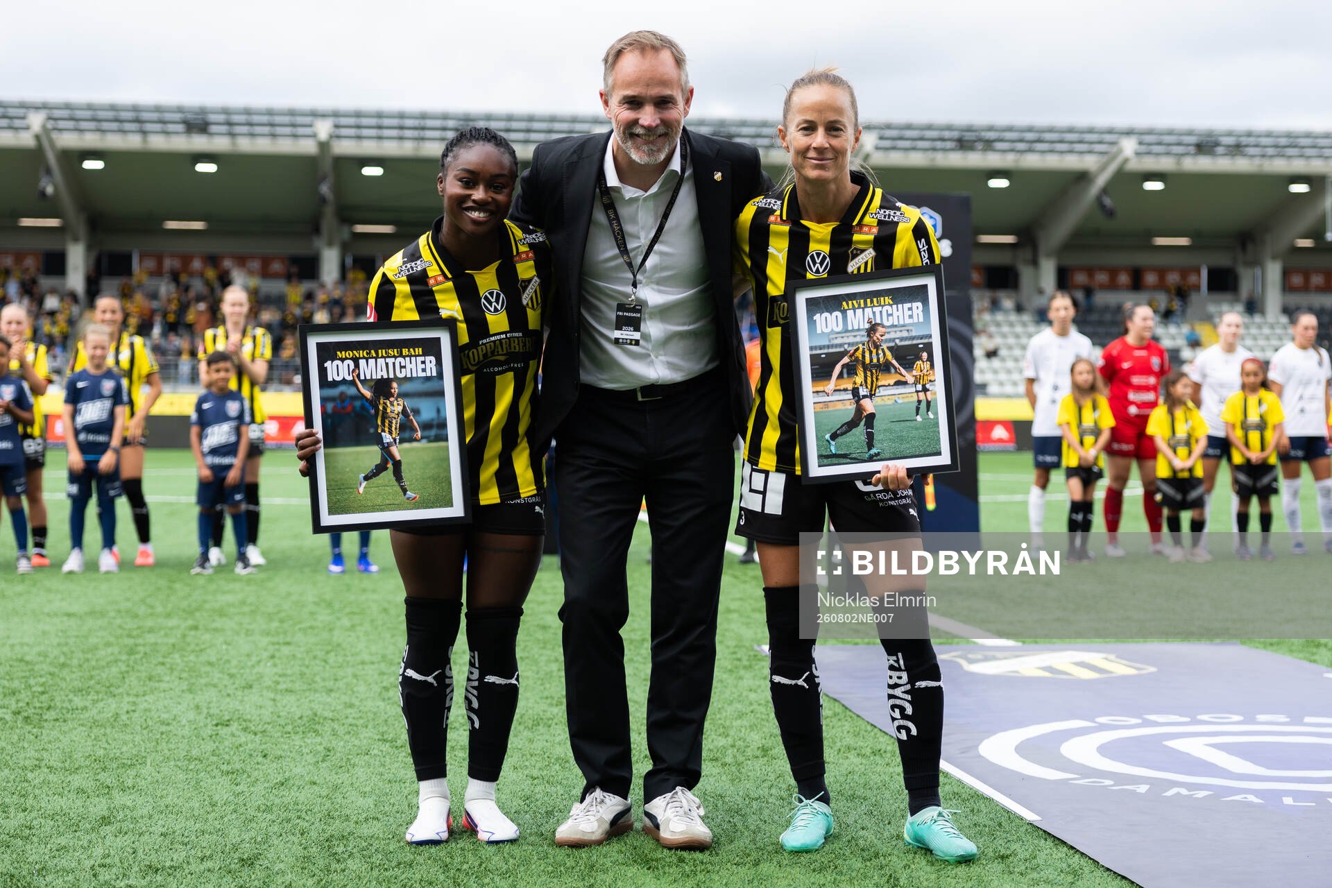 Häckens Monica Jusu Bah och Aivi Luik tilldelas pris för