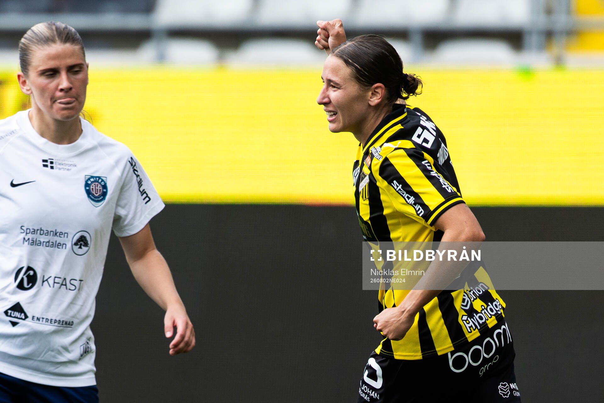 Häckens Tabitha Michelle Tindell jublar
