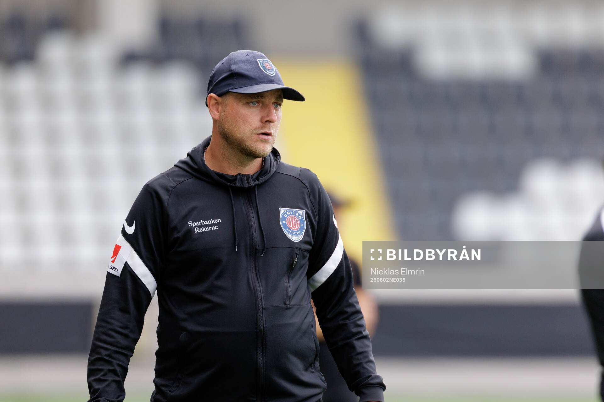 Eskilstuna United DFFs tränare Rickard Johansson