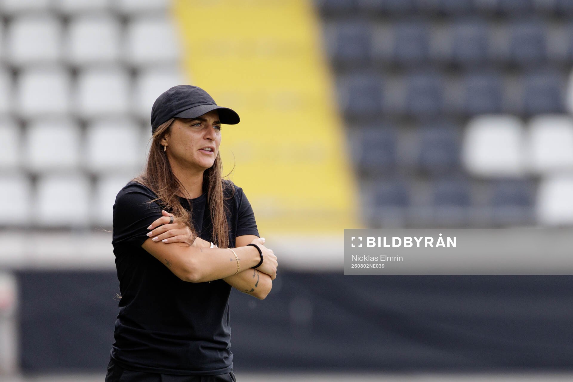 Häckens tränare Elena Sadiku
